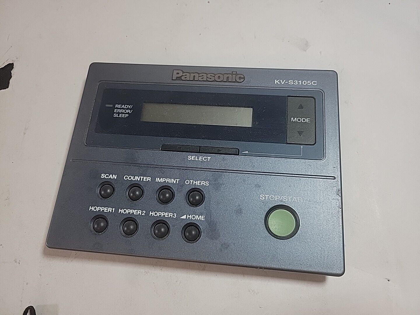 Used Panasonic KV-S3105C Scanner Control Panel 