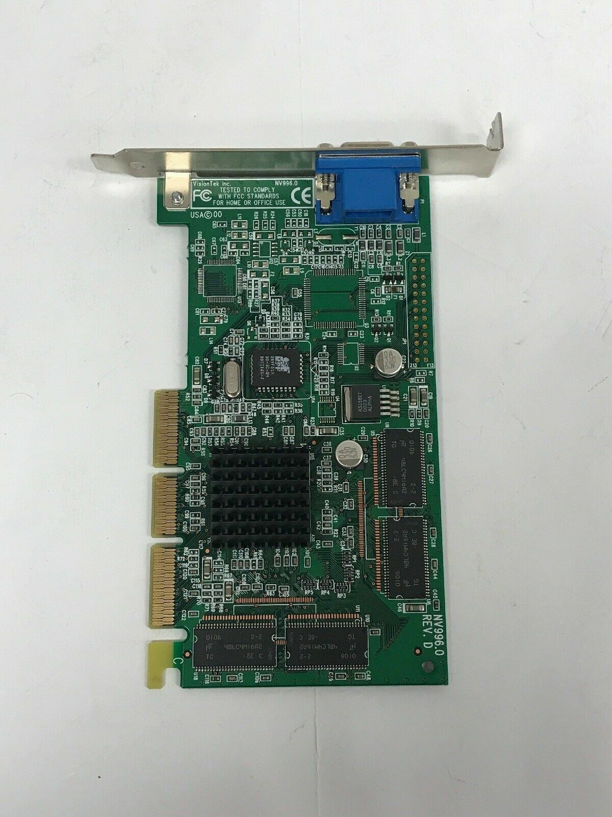 *USED* 32MB NV996.0 REV D VGA AGP Graphics Card 6001688 0466268 G7700.2 