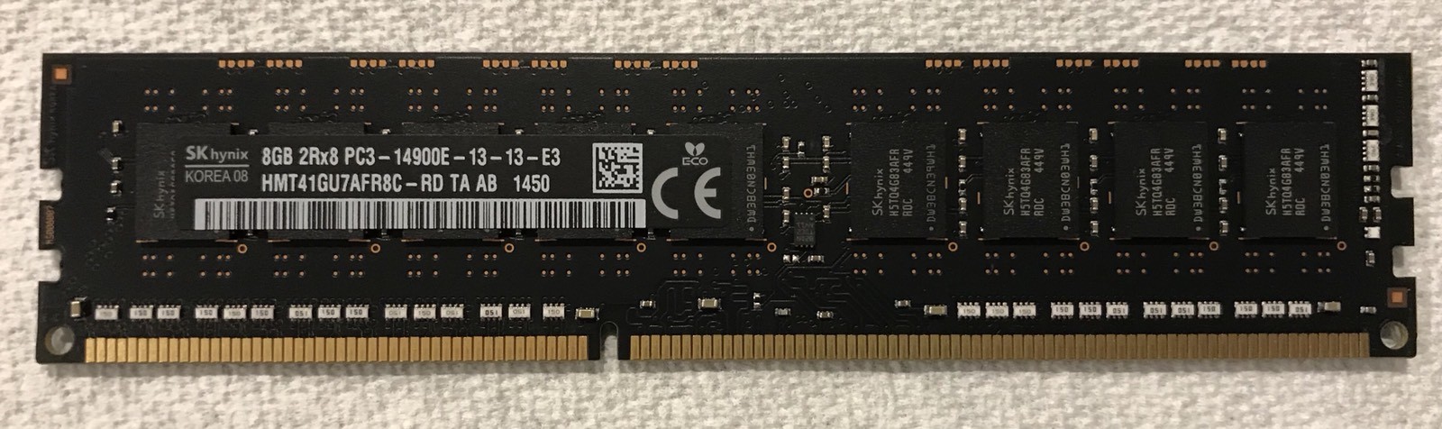 Original Apple 8GB 2Rx8 PC3-14900E DDR3 1866MHz DIMM MAC PRO 2013 Genuine