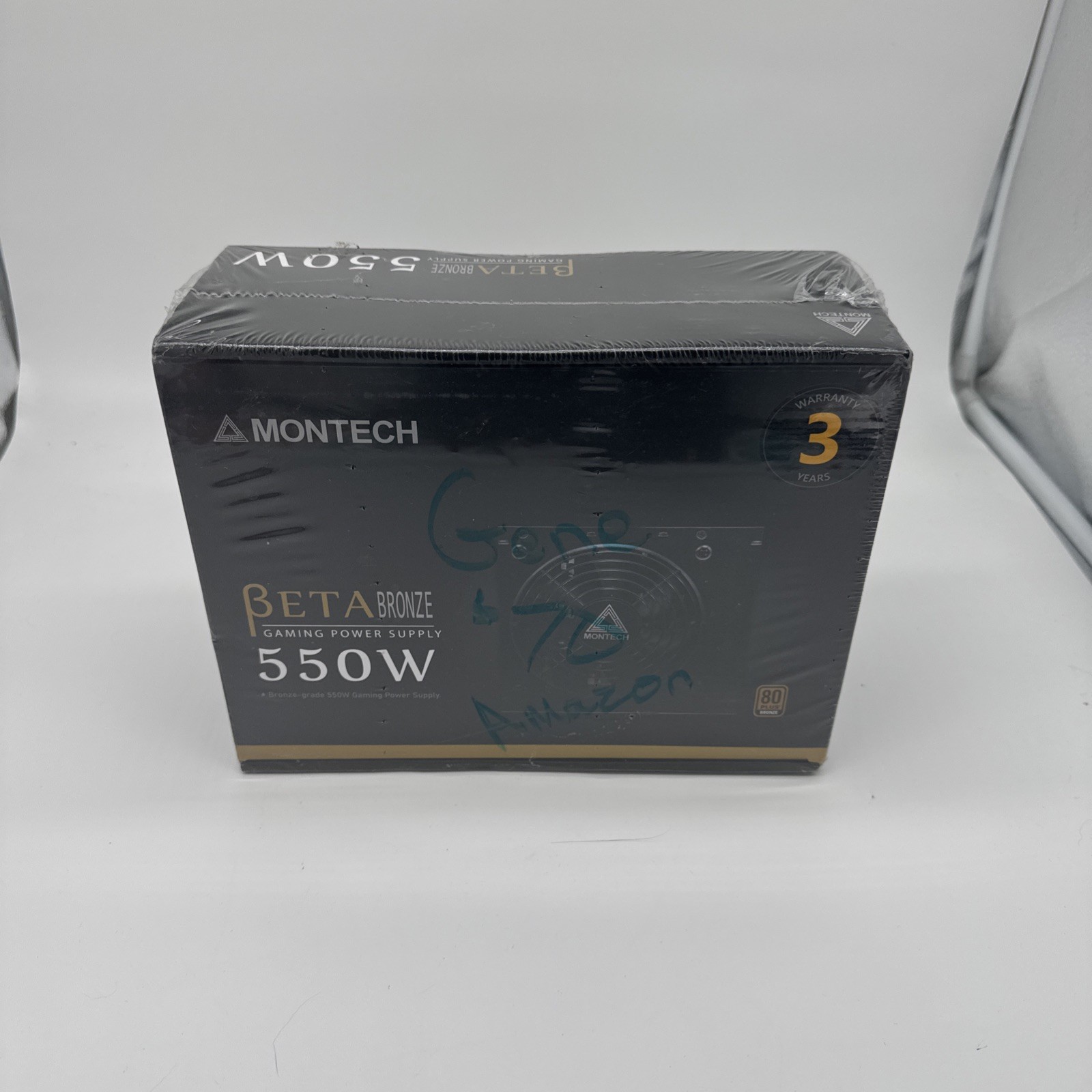 MONTECH BETA 2 550W ATX 80+ Bronze PSU Black 24-Pin 6+2 PCIe SATA