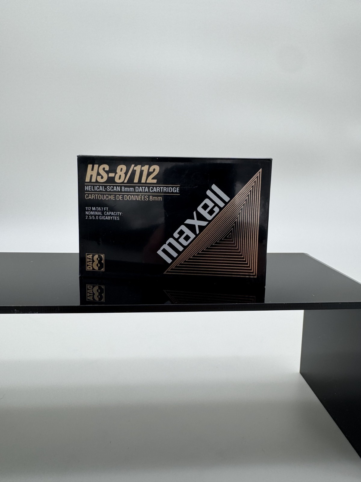 Maxell HS-8/112 Helical-Scan 8mm Data Cartridge New 2.5/5.0 GB - Made in Japan
