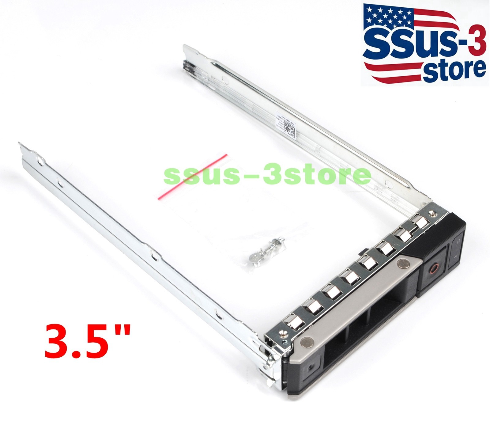 3.5" SAS SATA HDD Drive Caddy WH5D2 For Dell T350 T550 C6420 XC640-10 XC740xd-12