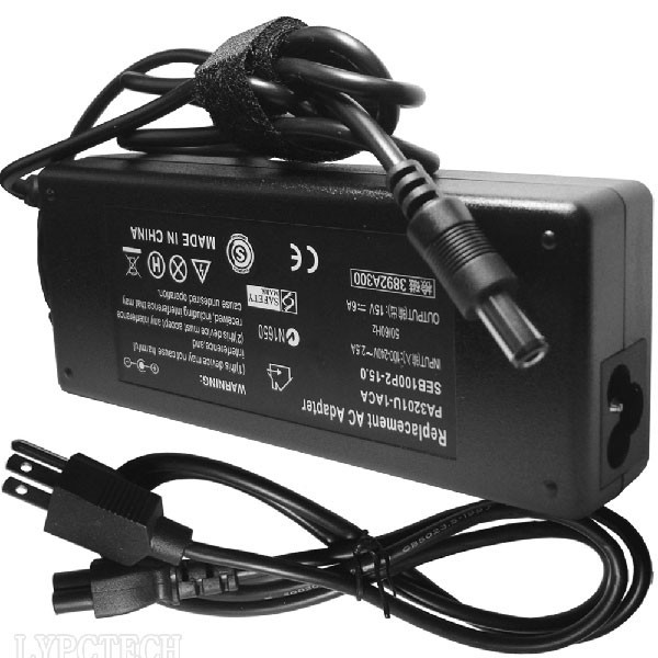 15V 75W AC ADAPTER CHARGER POWER SUPPLY CORD for Toshiba Satellite A105 Series