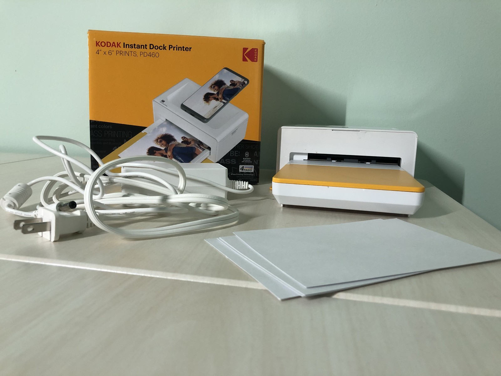 Kodak PD46080BNDLEU 4x6 inch Instant Photo Printer