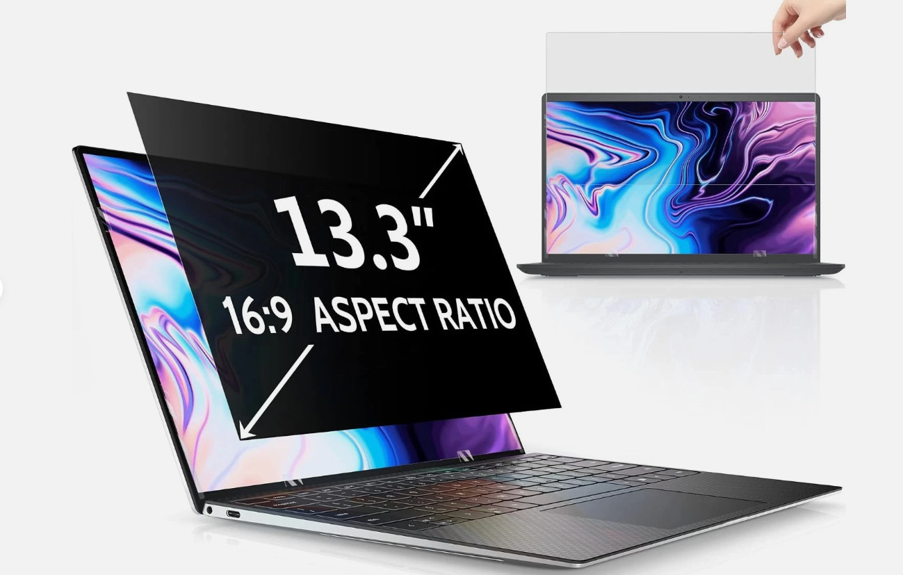 Laptop Privacy Screen 13.3 inch for 16:9 Computer Monitor