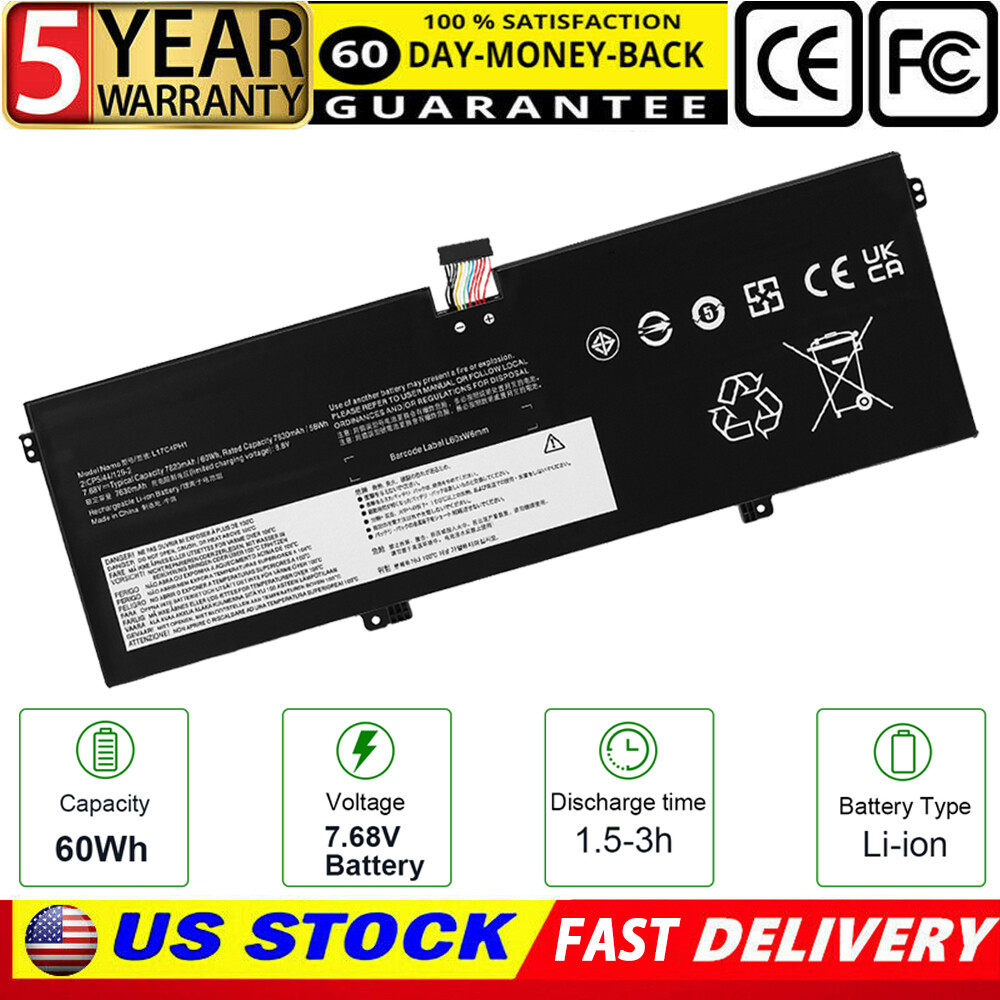 L17M4PH1 Laptop Battery for Lenovo Yoga C930 7 Pro-13IKB 5B10Q82425 81EQ000HGE
