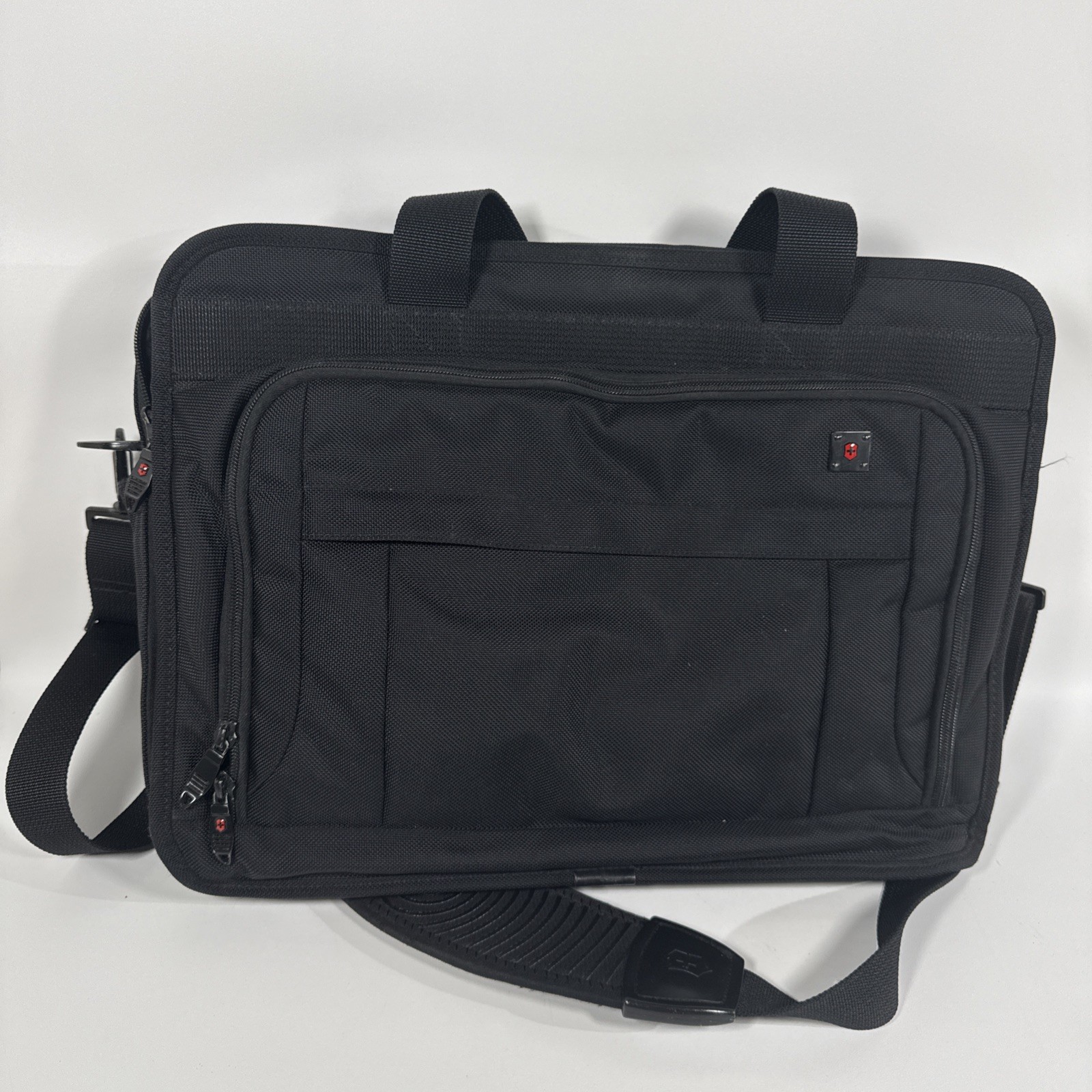 Victorinox Swiss Army Ballistic Nylon Laptop Briefcase Bag w/ Padded Strap