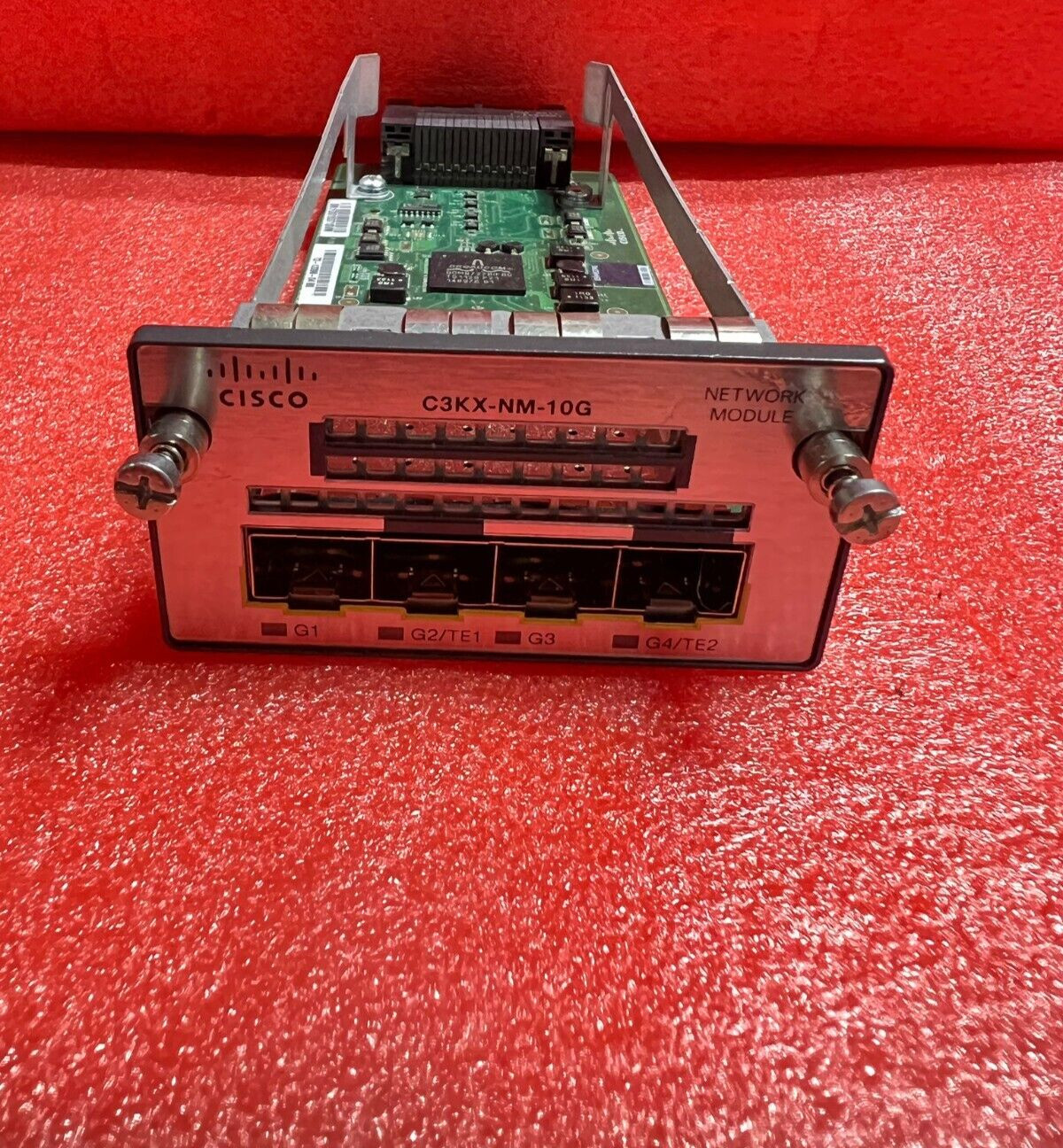 Cisco C3KXNM10G 4 Port 10 Gigabit Ethernet Module C3560XC3750X G2U