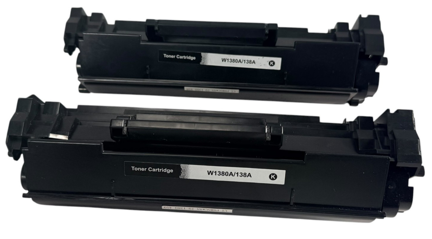 138A W1380A Toner w/ Chip Fit for HP LaserJet Pro 3001dw 3001fdw MFP 3101fdw 2Pk