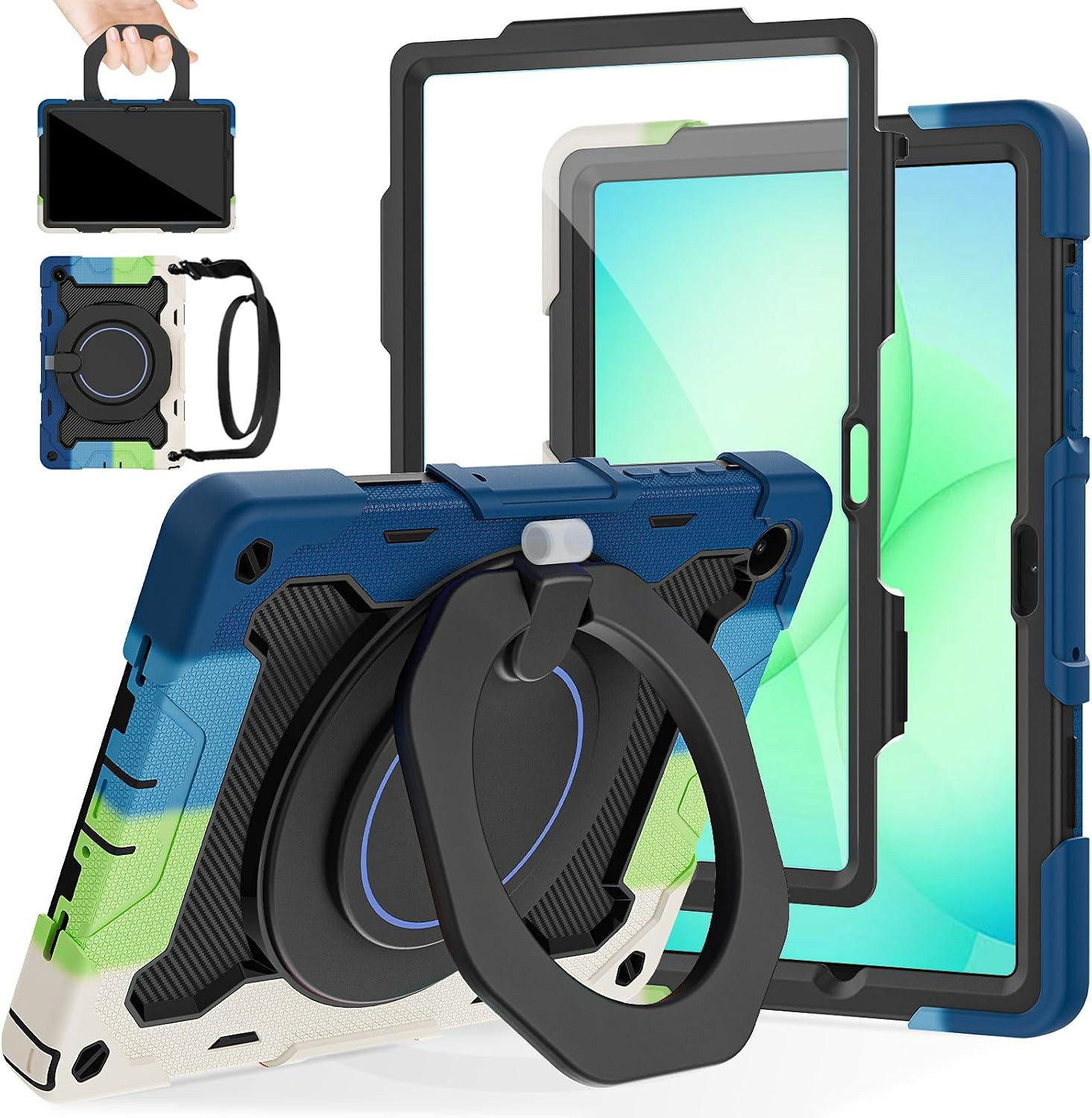 Rugged Kids Case For Samsung Galaxy Tab A11 Plus A9 Plus 11 Screen Protector