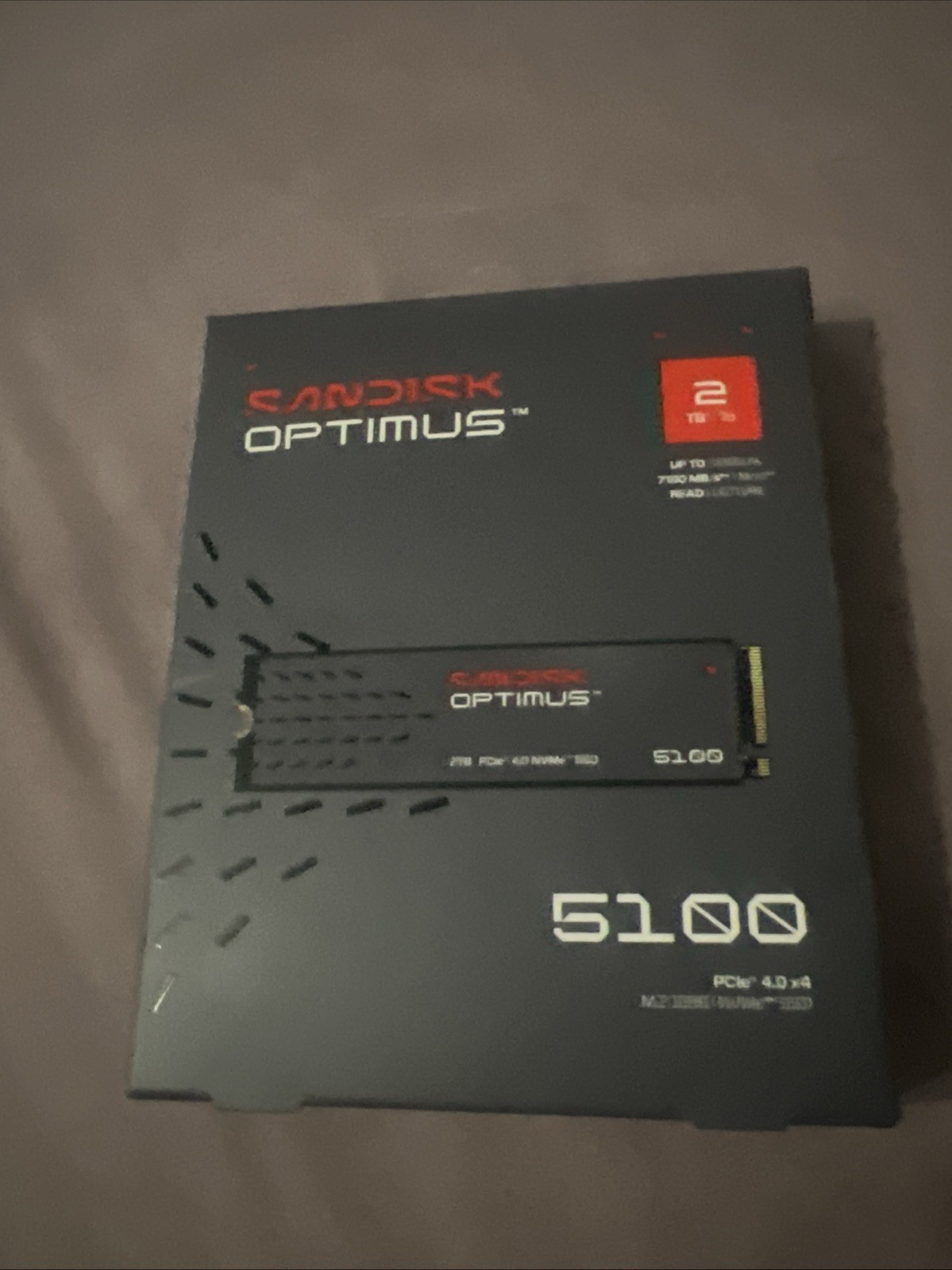 SanDisk Optimus 5100 2TB M.2 2280 NVMe PCIe 4.0 x4 SSD BRAND NEW