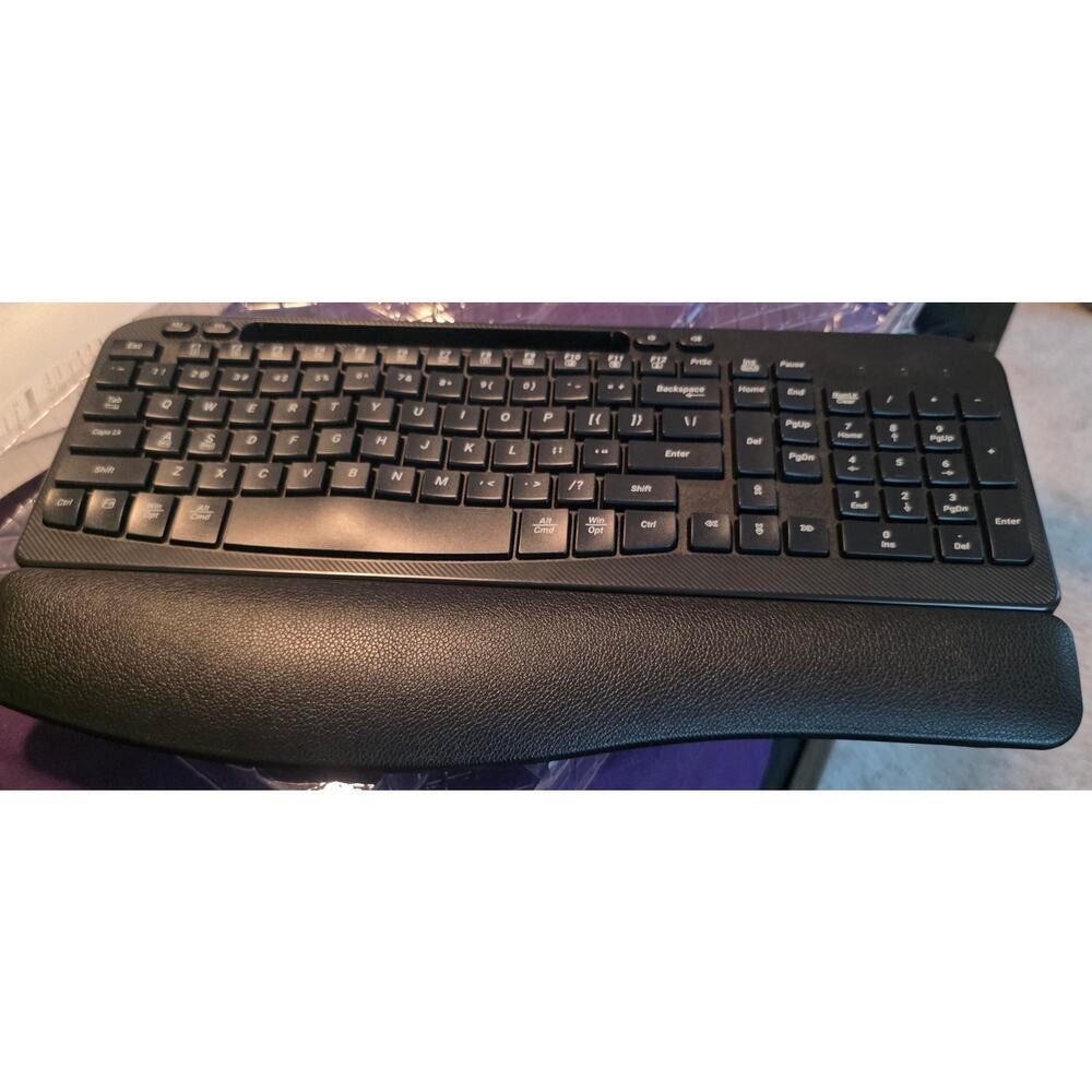 PRE-HOLIDAY SALE Ergonomic Keyboard wireless Mouse Soft Cushioned Palm Rest
