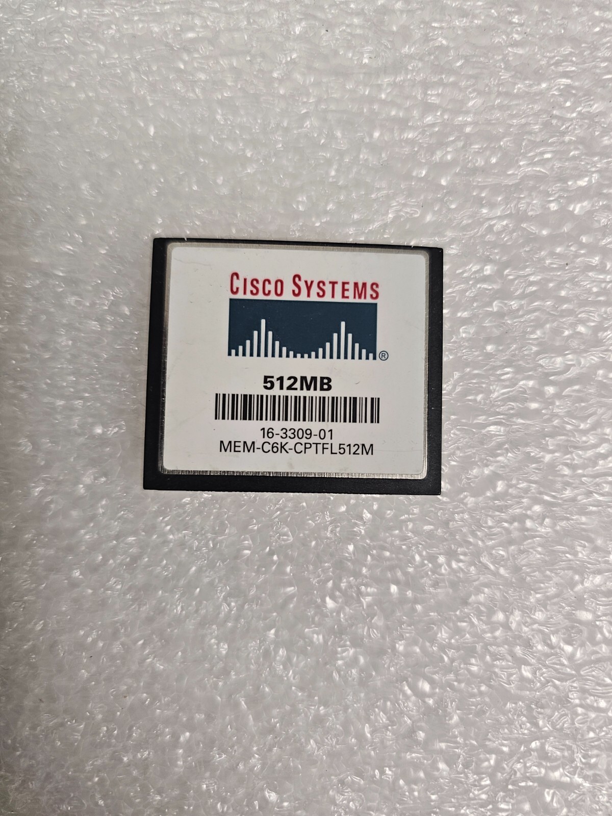 Cisco MEM-C6K-CPTFL512M Catalyst 6500 Sup720/Sup32 Compact Flash Mem 512MB