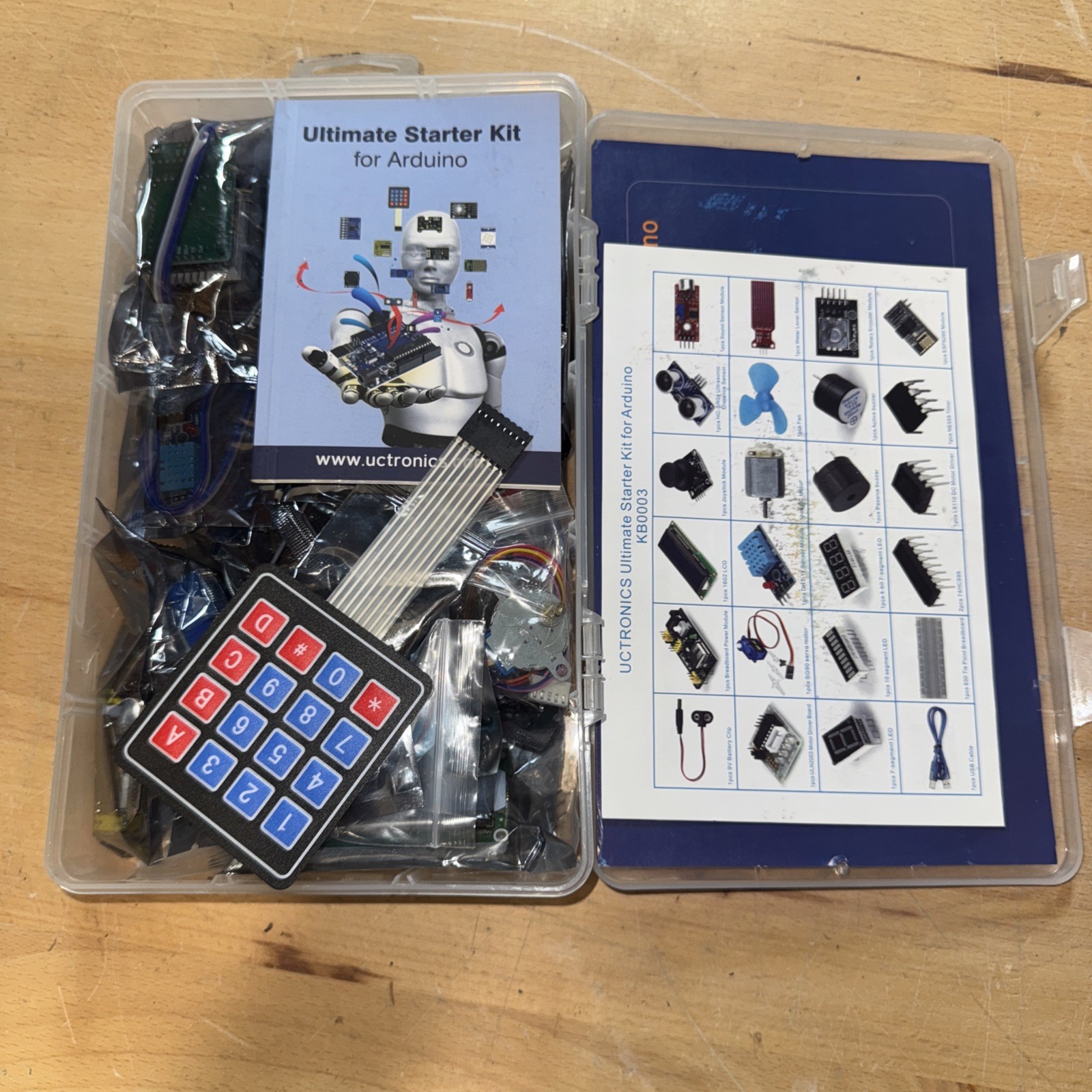 Unopened Uctronics ultimate starter kit for Arduino KB0003