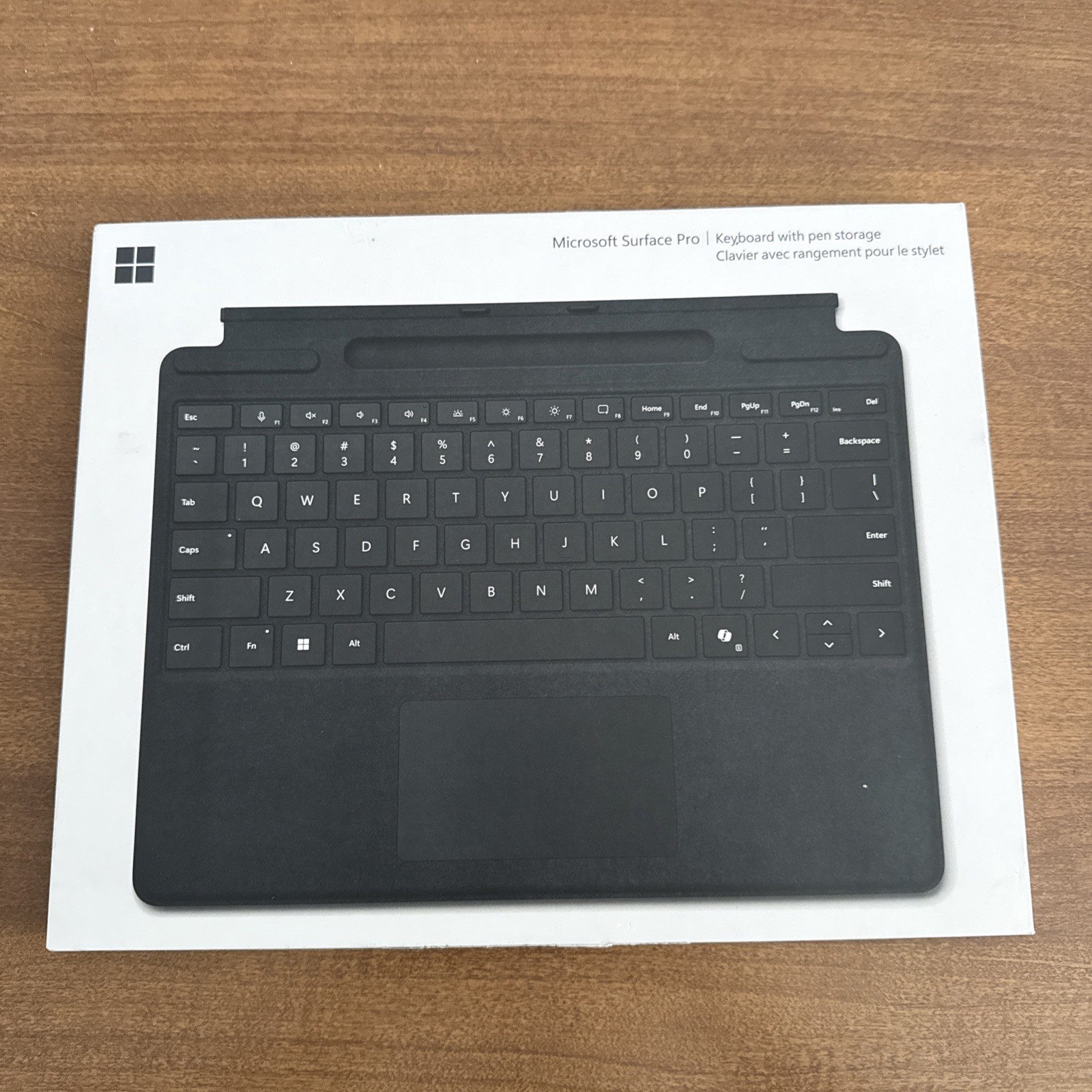 Microsoft Surface Pro 13’ Keyboard with Pen Storage Black -Open Box