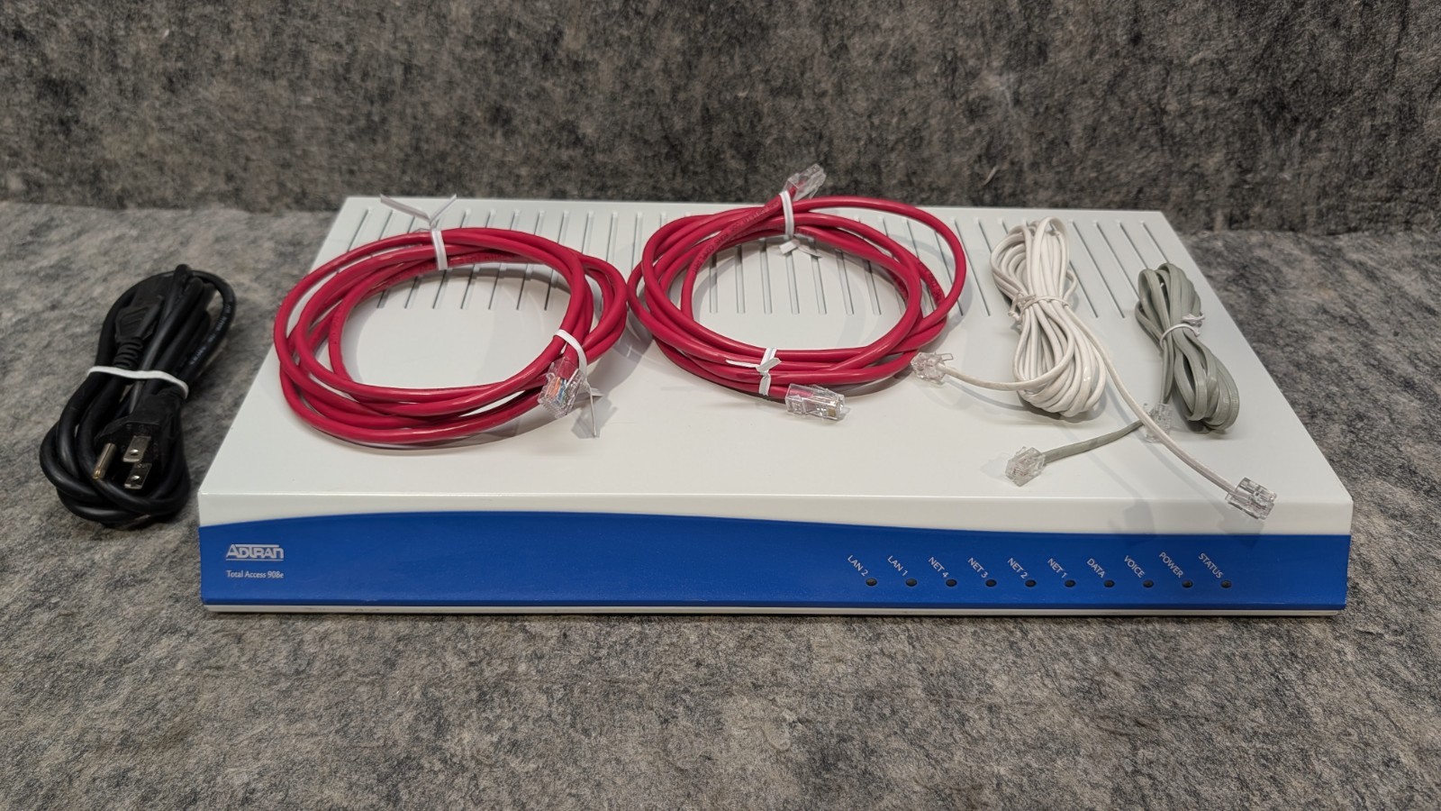 Adtran 2nd Gen Total Access 908e Single DSP VoIP SIP Gateway 4242908L5 Bundle