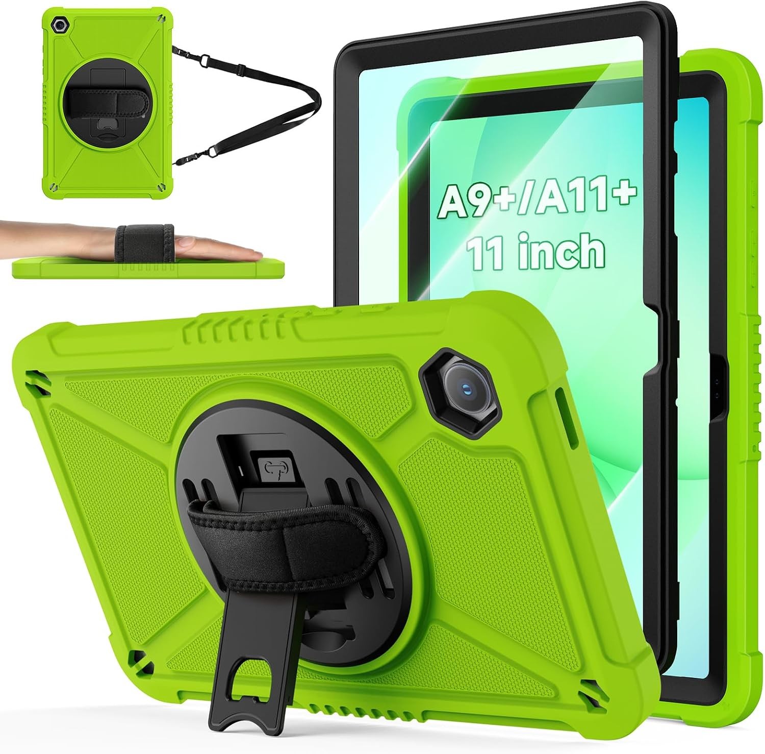 Case for Samsung Galaxy Tab A11+ 11-Inch 2025, Shockproof Hard Duty with Stand