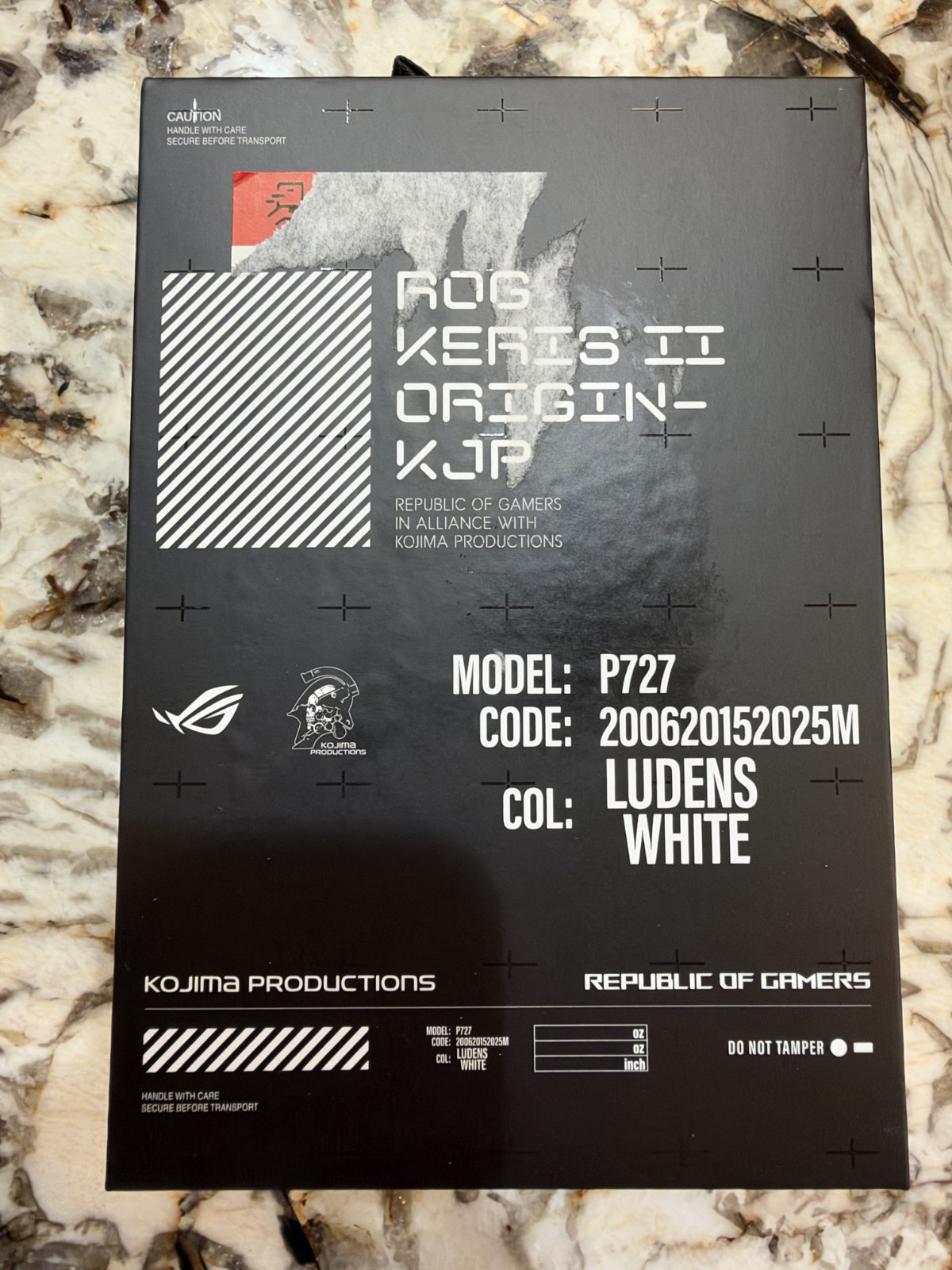 ASUS ROG Keris II Origin-KJP Gaming Mouse 42000 DPI Wireless Kojima White