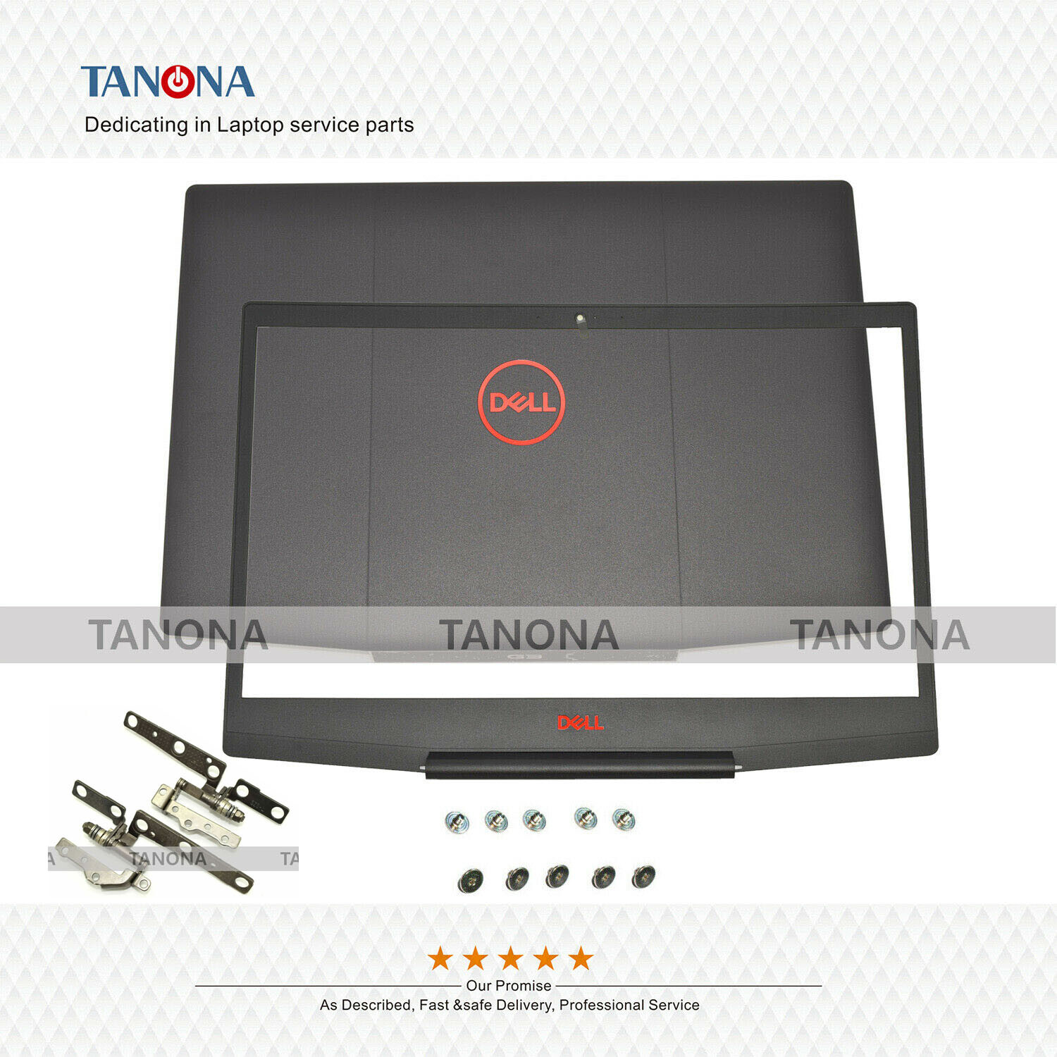 New 0YGCNV For Dell Inspiron G43 3590 Back Cover / Bezel / Hinges / Hinge Screws