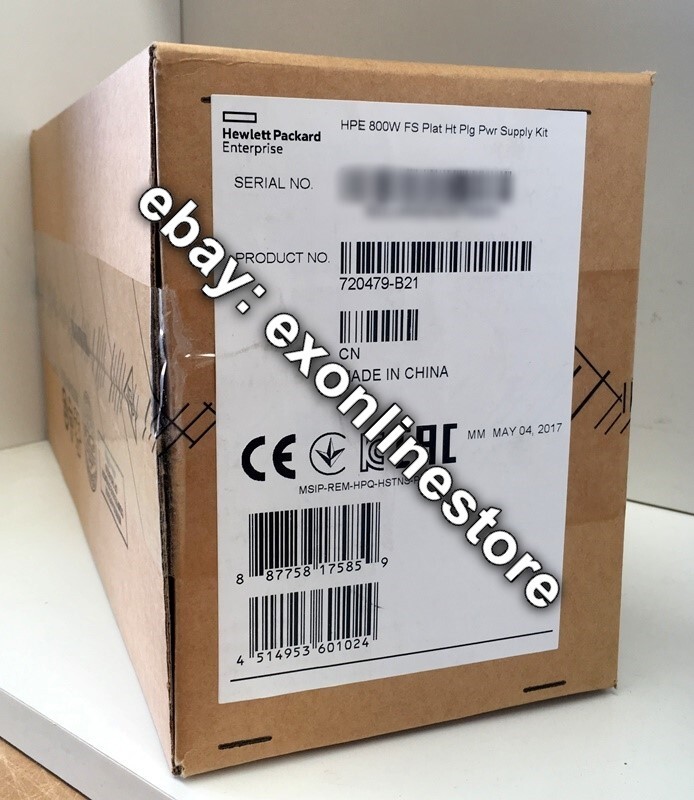 720479-B21 - HPE 800W Flex Slot Platinum Hot Plug Power Supply Kit