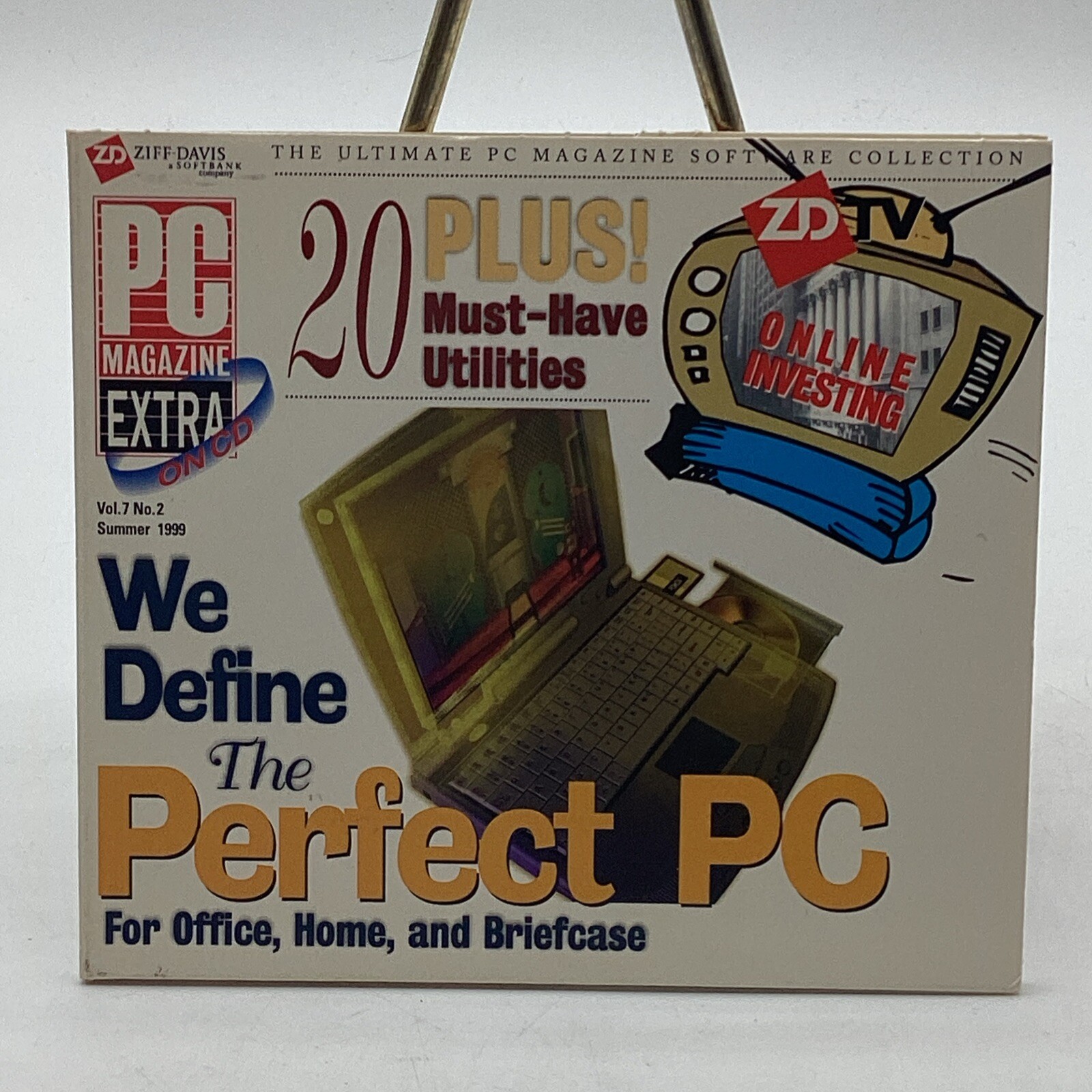 Summer 1999 PC Magazine Extra CDPlus 20 Utilities Perfect PC Online Investing