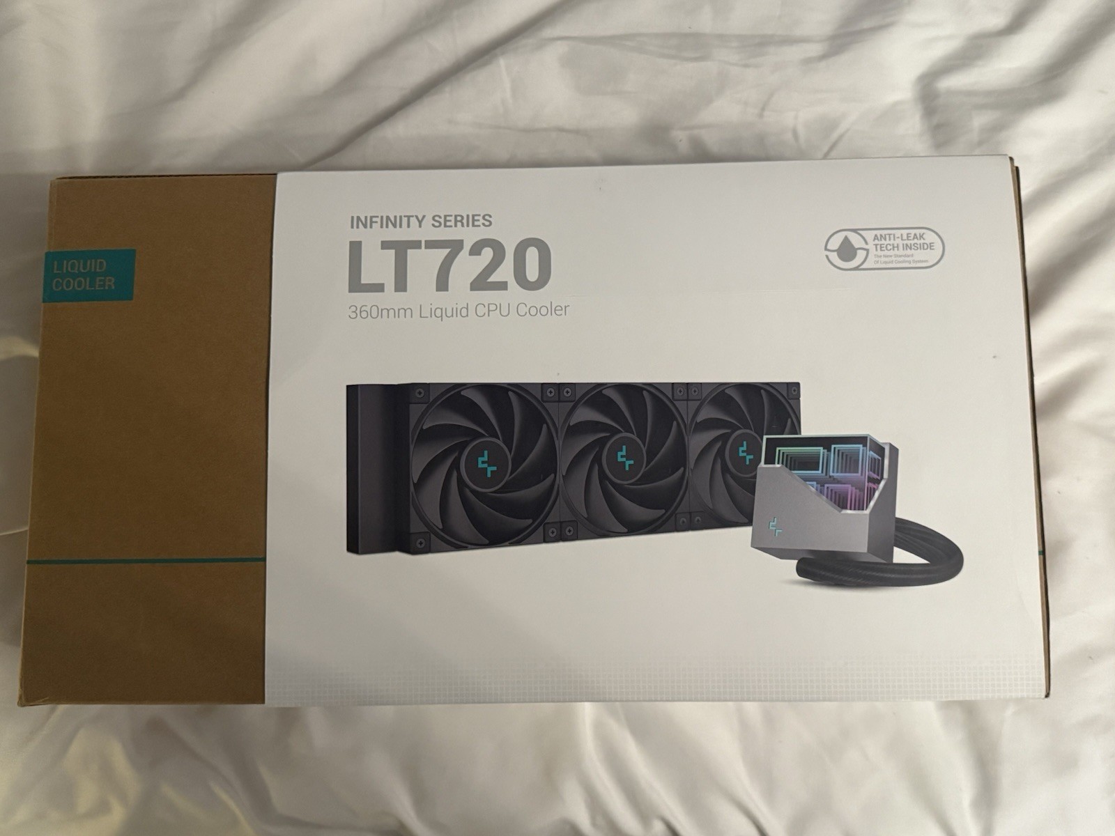 DeepCool Infinity Series LT720 Liquid CPU Cooler 360mm RGB Lighting