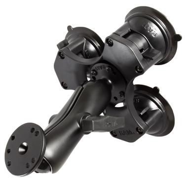 RAM Mounts RAP-365-101U Tripple Suction Cup Base With Amps ~E~
