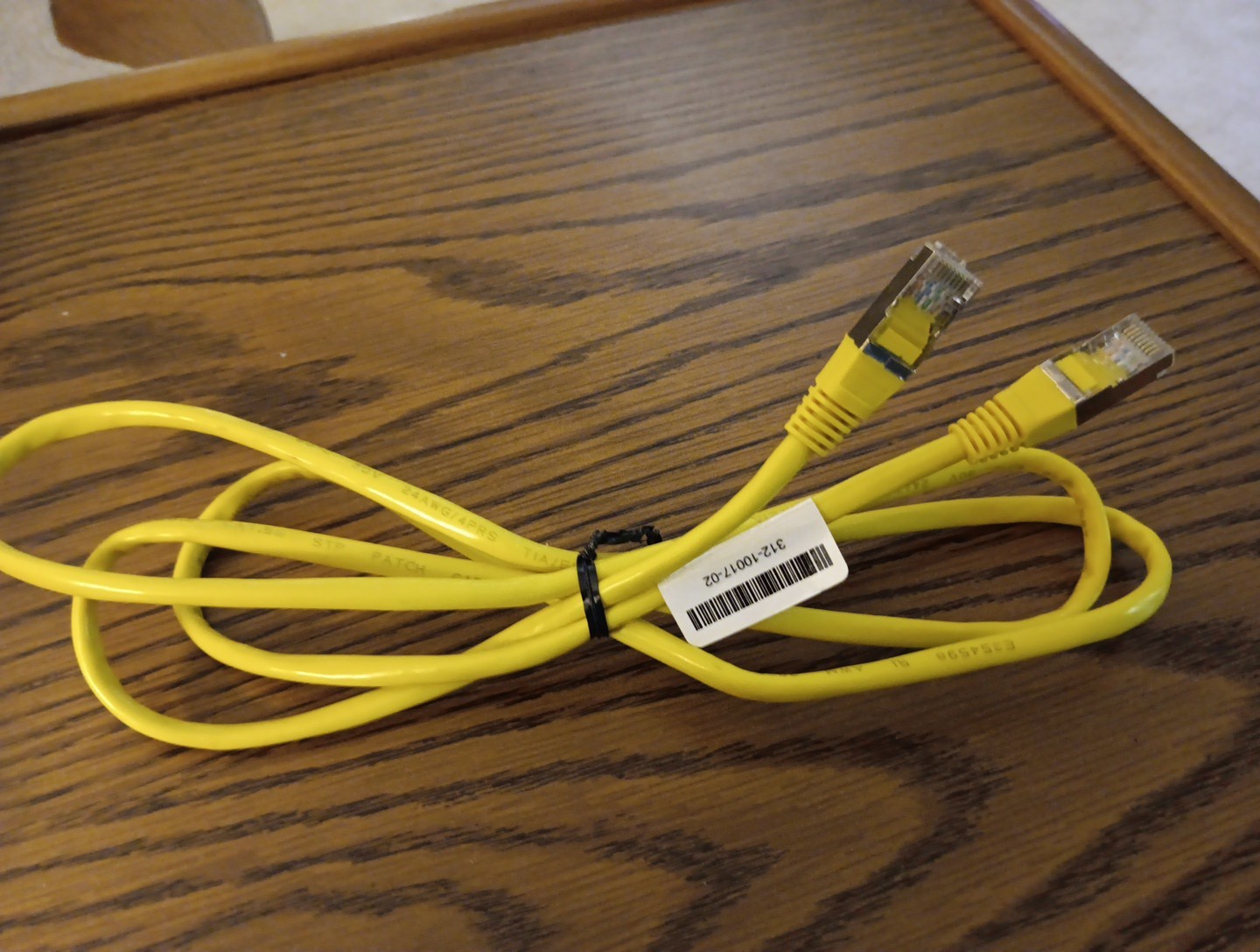 CAT 5e S/FTP ETHERNET CABLE