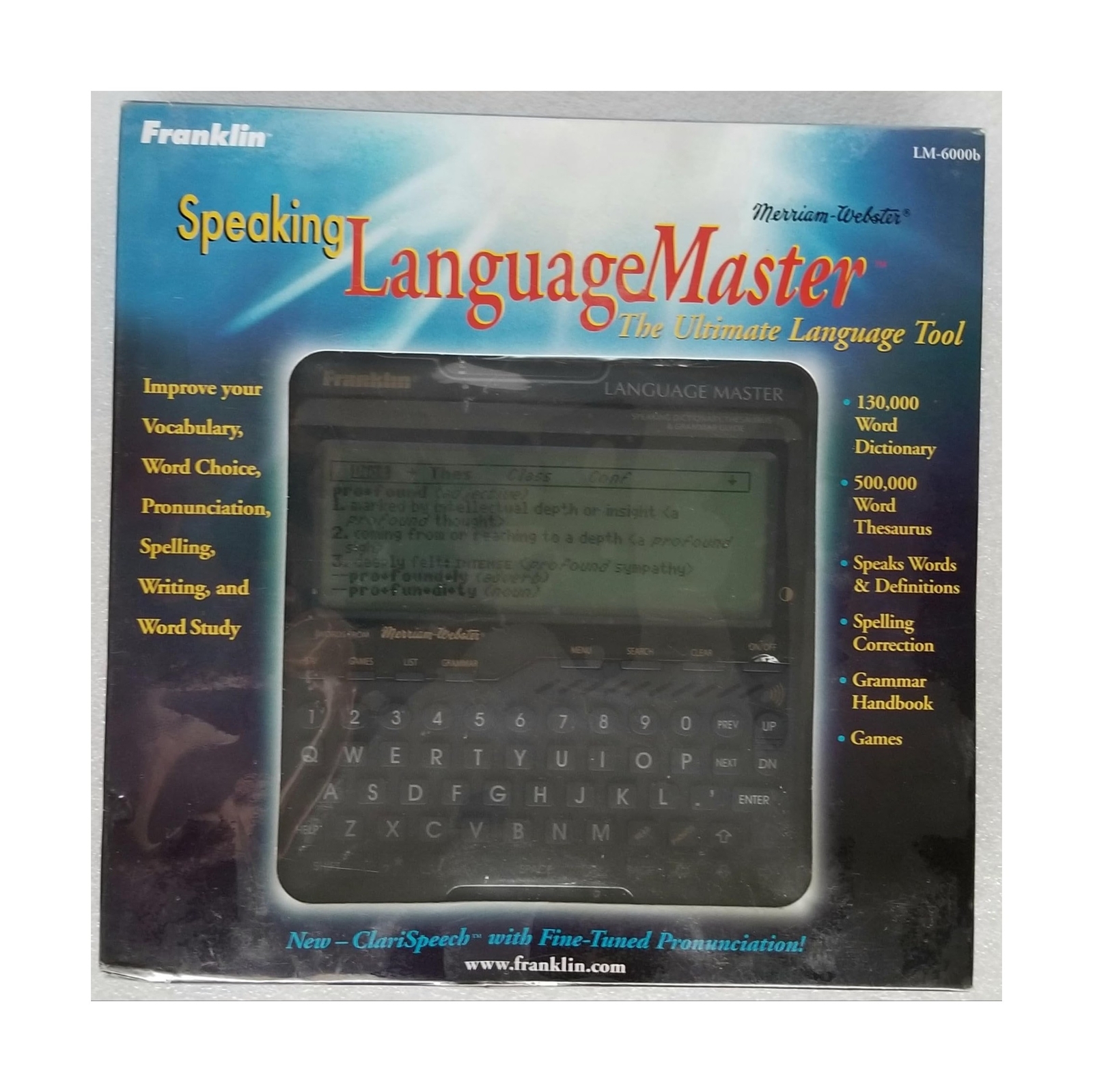 Franklin LM6000b Speaking Language Master