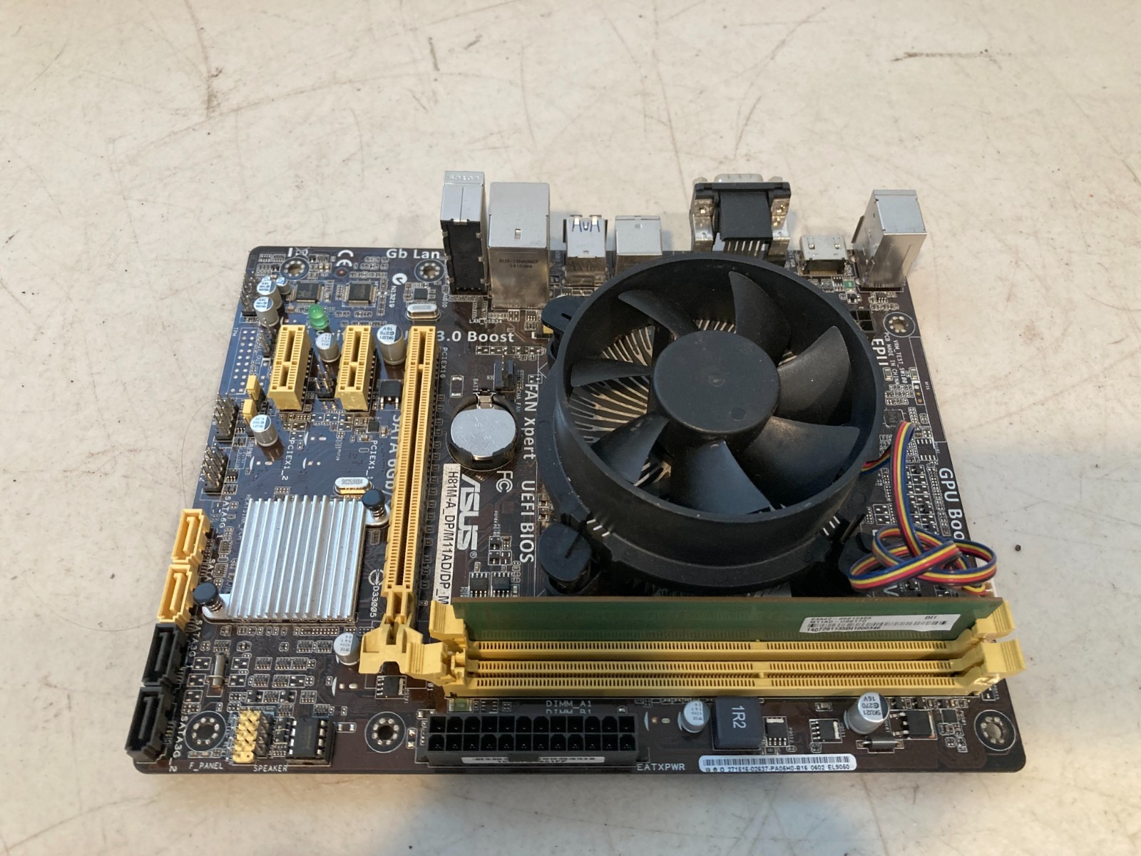 ASUS H81M-A_DP/M11AD/DP_MB LGA1150 Motherboard CPU RAM Combo