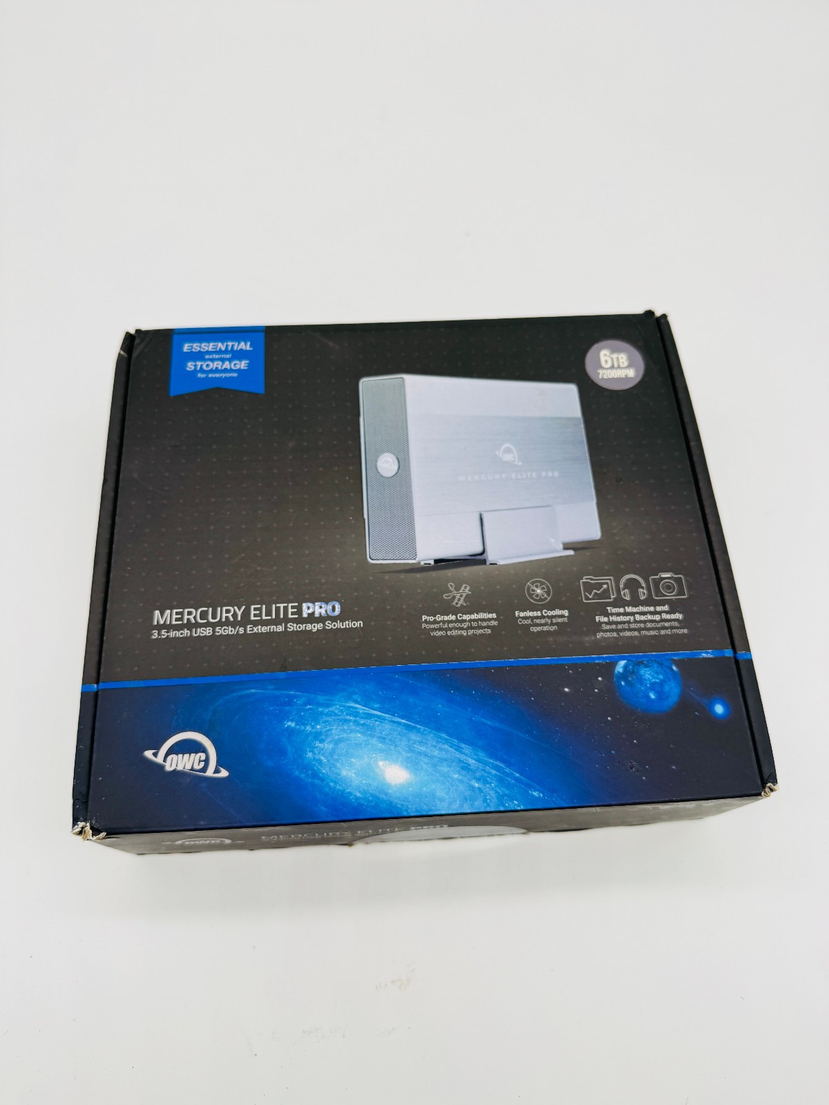 OWC Mercury Elite Pro 6.0 TB 7200 RPM eSATA FireWire 800 USB 3.1 Gen 1 Storage S