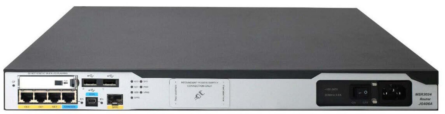Industrial Grade HPE MSR3024 AC Router Base Model