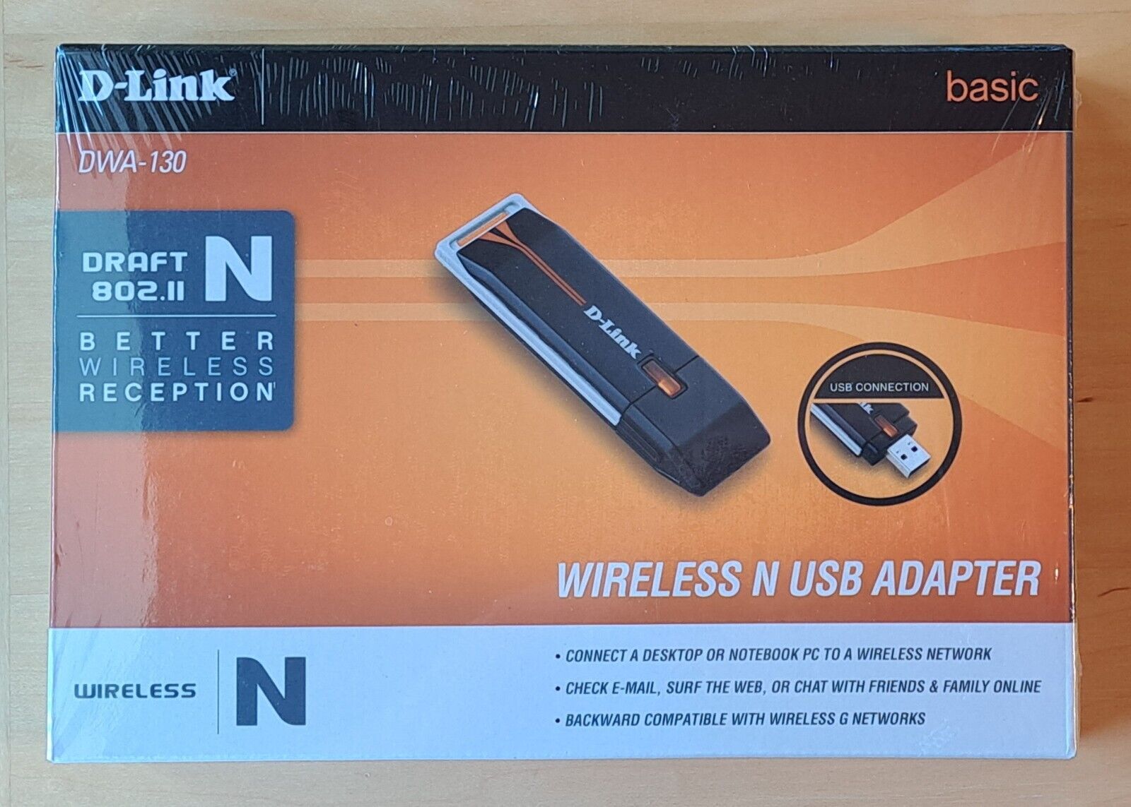 D-link DWA-130 (790069303043) Wireless N USB Adapter