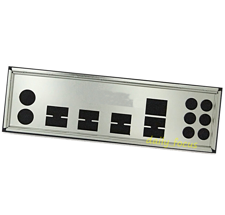 I/O IO Shield For Biostar TA970 PLUS & TA970 VER.5.2 Backplate Motherboard