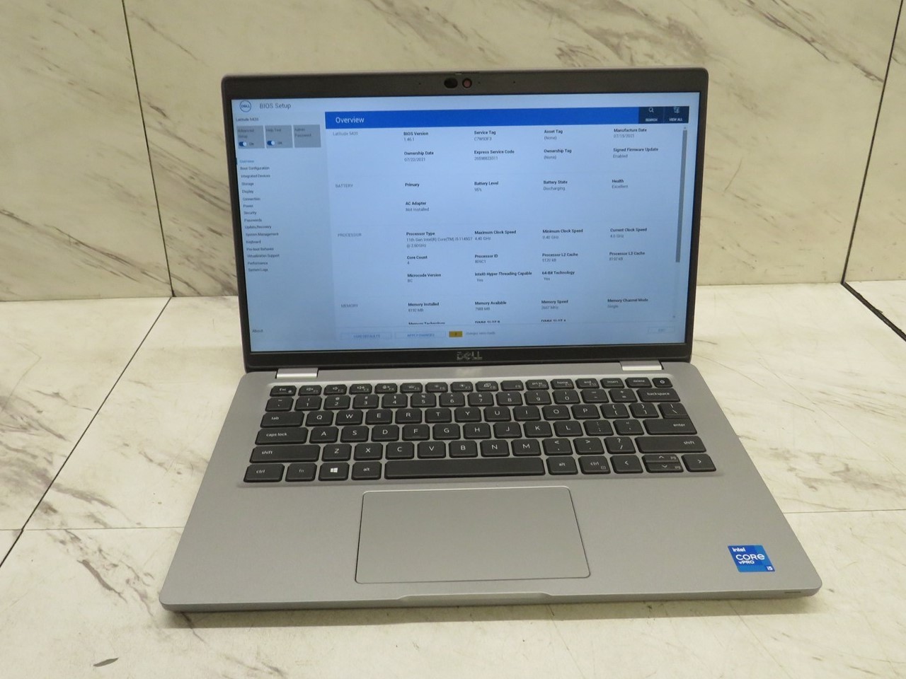 Dell Latitude 5420 Intel Core i5-1145G7 11th Gen 8GB RAM Tested