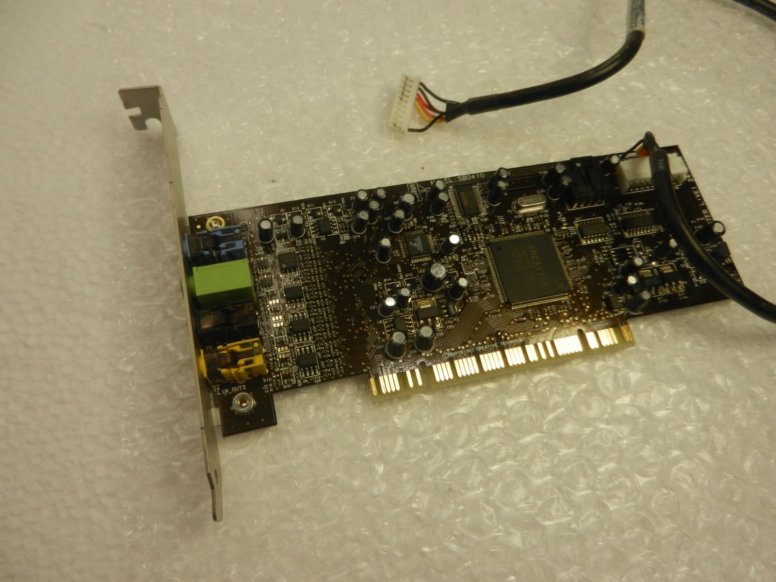 CREATIVE LABS SB0410 Sound Blaster 24-Bit 7.1 Channel PCI Low Profile Sound Card