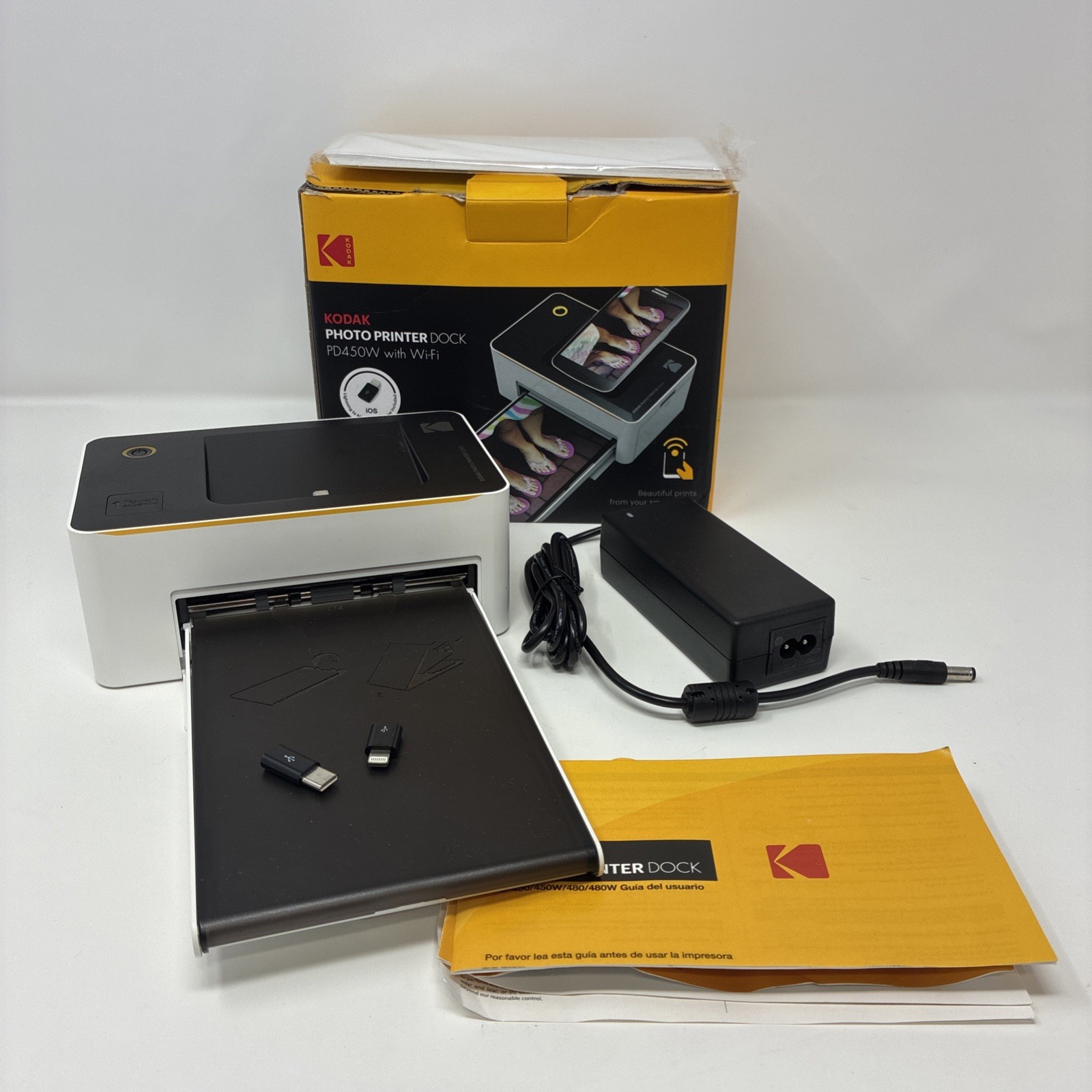 Kodak Printer Dock 4"x6” Instant Photo Printer, Model PD-450W