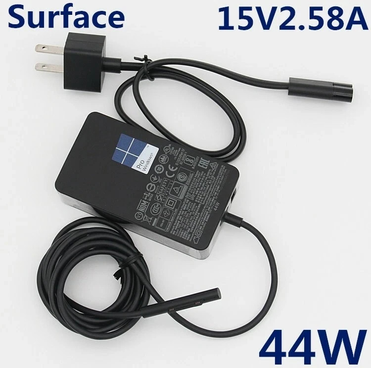 Genuine 44W 1800 AC Power Adapter Charger Microsoft Surface Pro Book 3/4/5/6 New