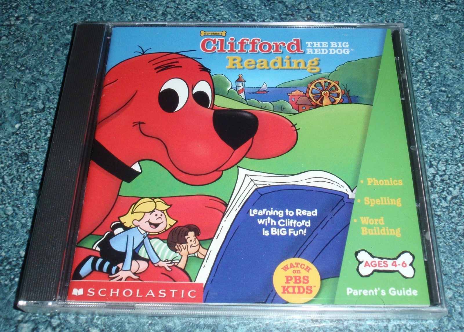 Video Game PC Clifford Learn To Read Game Ages 4-6 Scholastic NEW SEALED GIFT