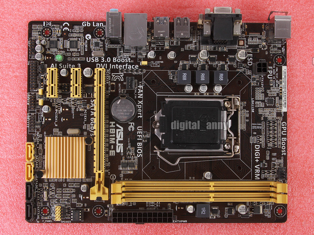 ASUS H81M-E Motherboard Intel H81 Express LGA 1150 DDR3