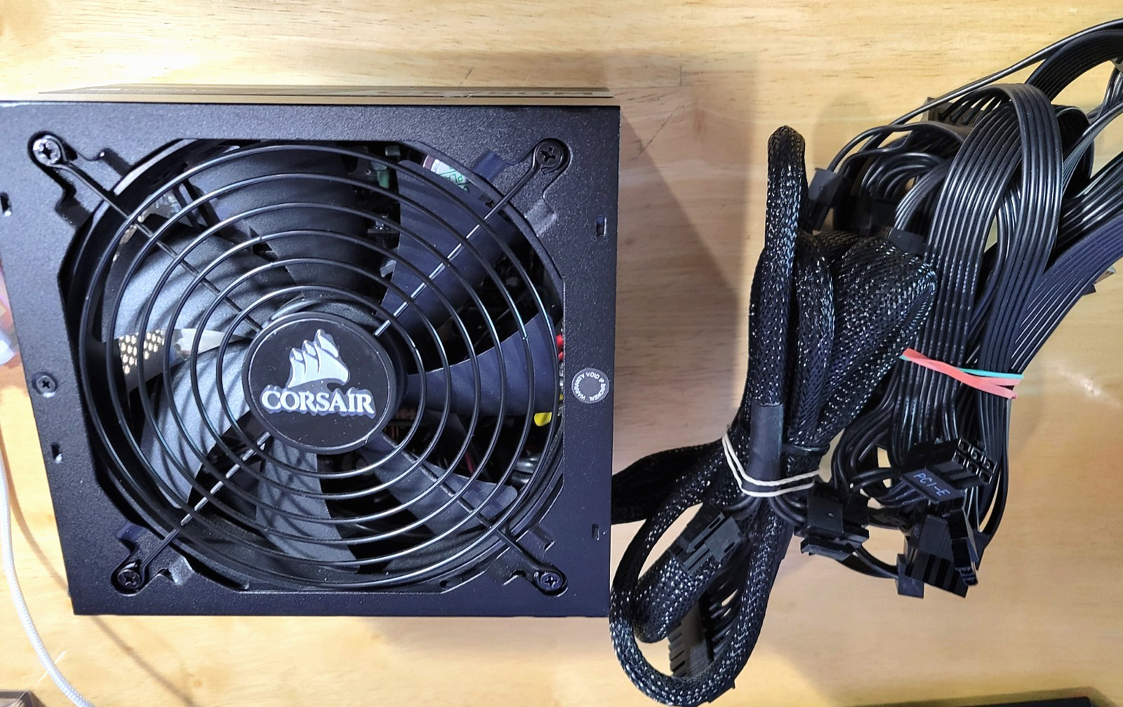 CORSAIR - CX-M Series CX750M Semi-Modular Low-Noise ATX Power Supply - Black