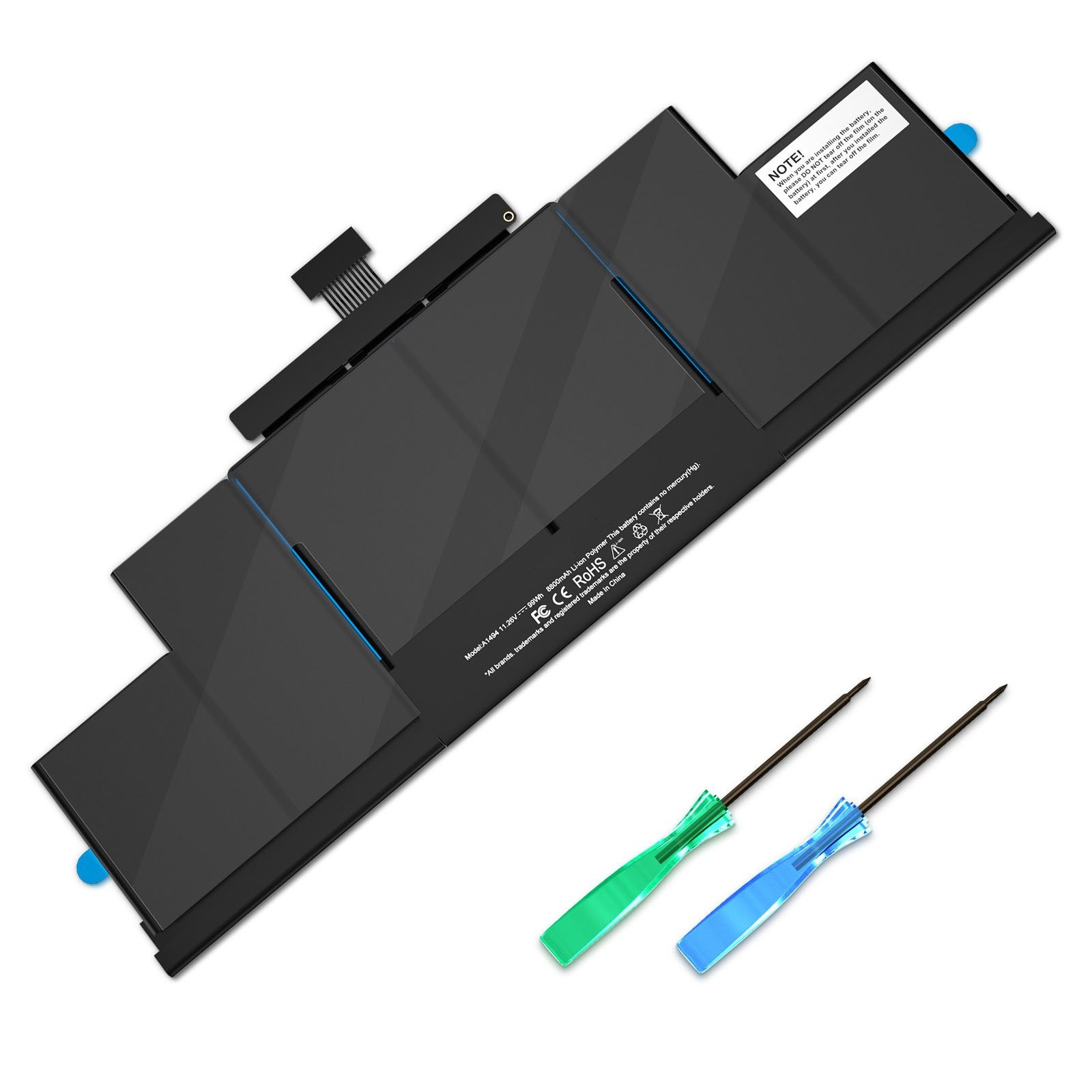 A1494 A1618 Battery for MacBook Pro 15" A1398 Mid 2014 2015 Late 2013 EMC 2674
