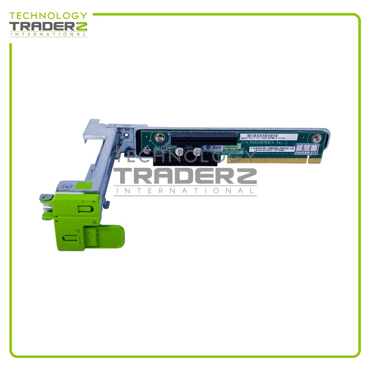371-2101-01 Sun Fire X2100 M2 2-Slot PCI-E x8 Riser Card W/ Bracket