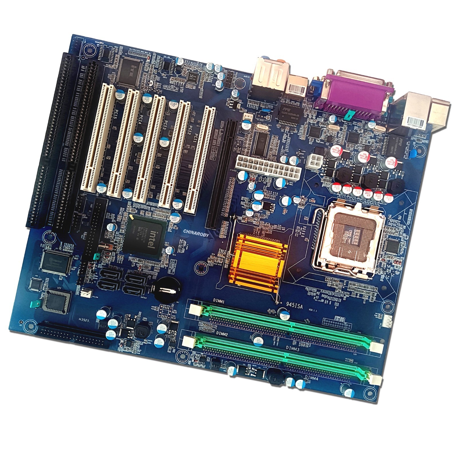 945GV ATX Motherboard with 5 PCI Slots 2 ISA Slots 945 GV Socket LGA775 New