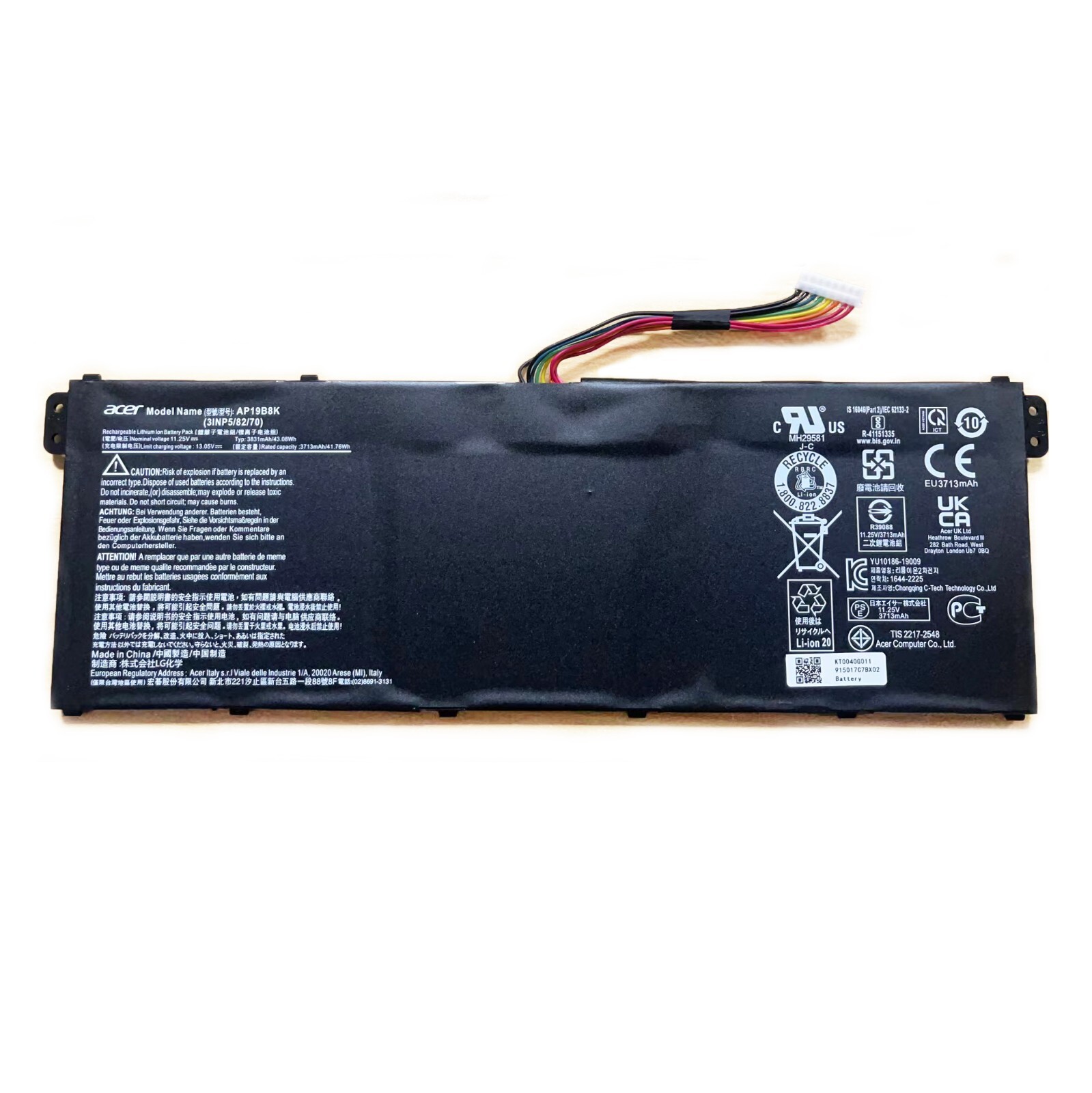 Genuine AP19B8K Battery for Acer Aspire A315-56 A317-52 SF314-42-R33B SF314-42