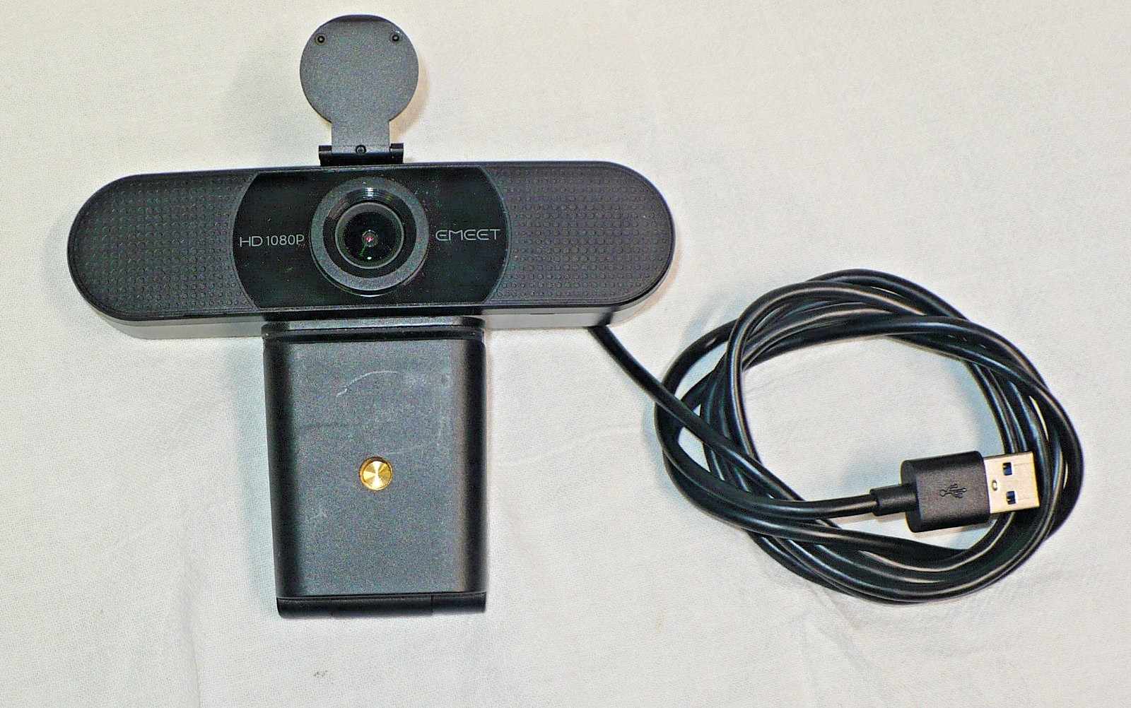 HD Webcam eMeet C960, Webcam for PC, USB connection