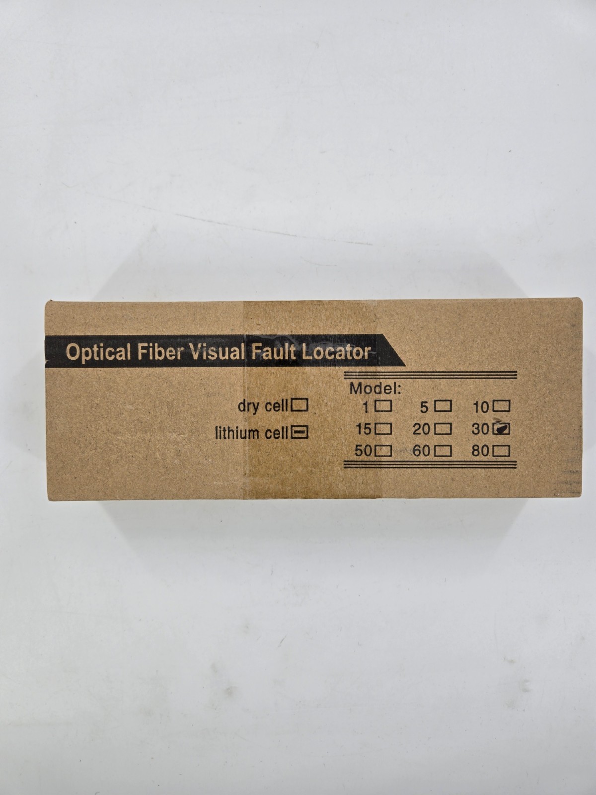30MW30KM Visual Fault Locator Fiber Optic Cable Tester Pack of 2