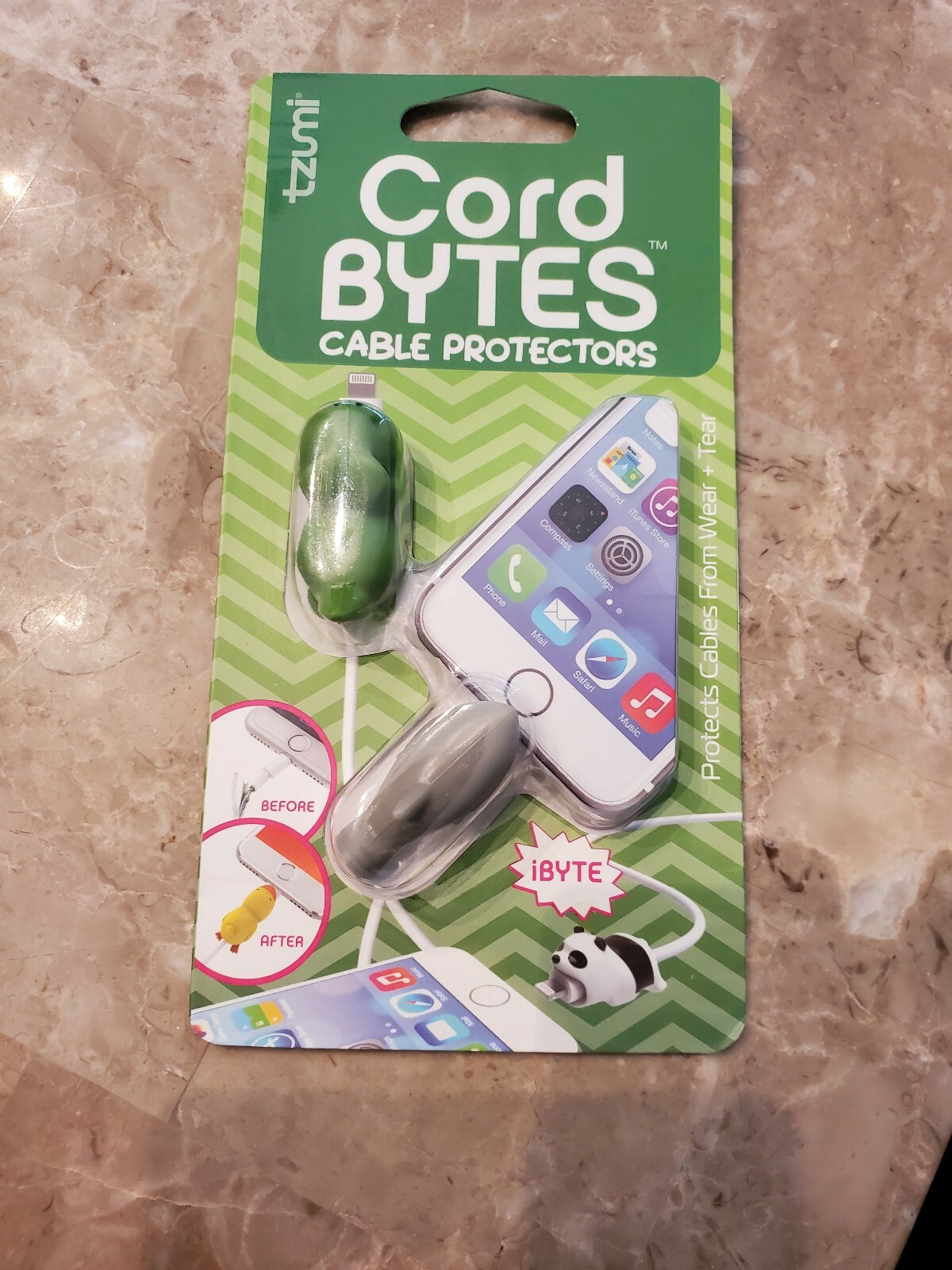 Tzumi Cord Bytes Cable Protectors T-Rex & Shark