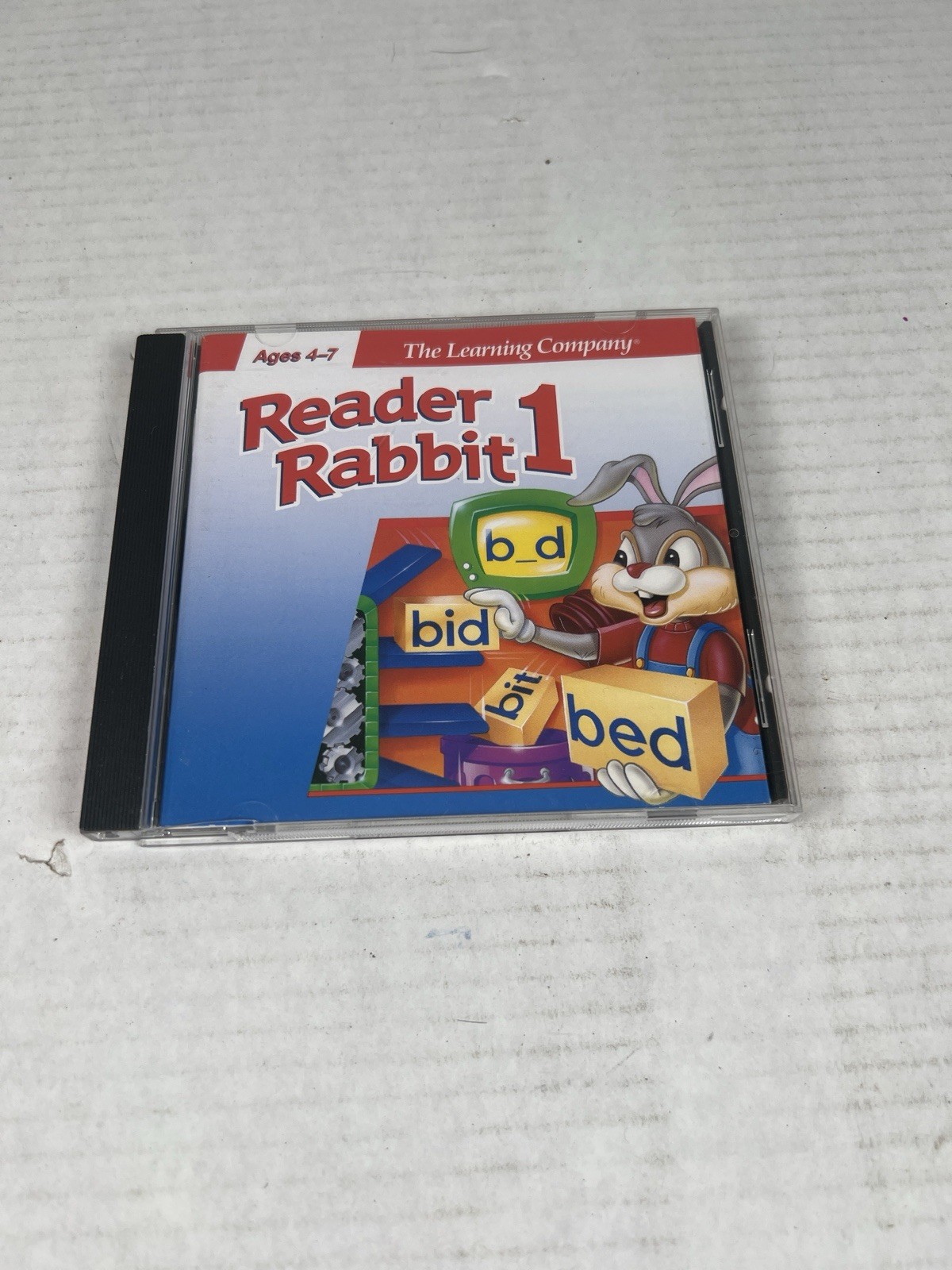 The Learning Company Reader Rabbit 1, 1996 PC Game - Rare Vintage