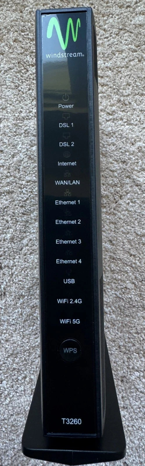 Windstream Actiontec T3260 Bonded VDSL2 Wi-Fi Router Modem Fiber Compatible